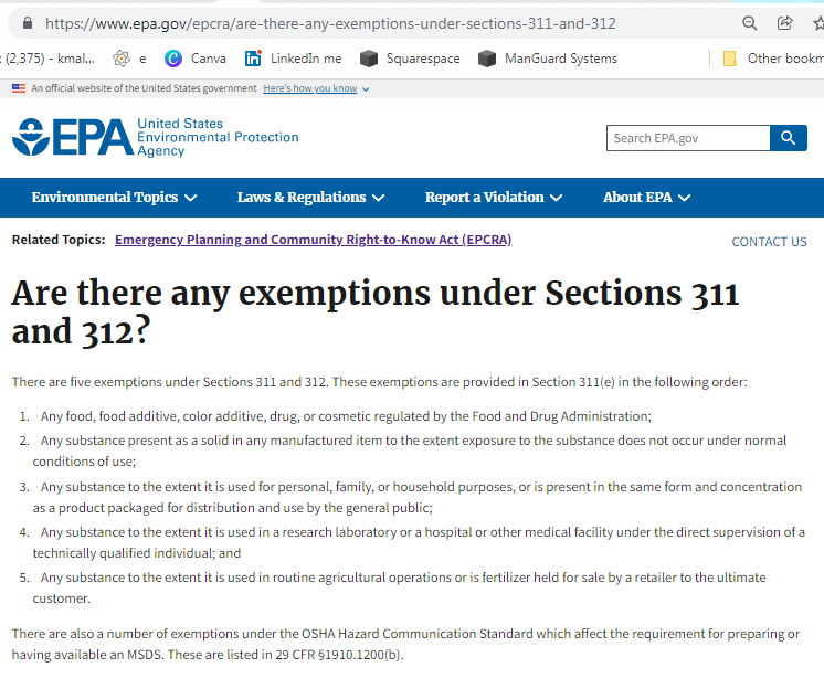 28 Days: Exemptions, Part 2 of 2 
