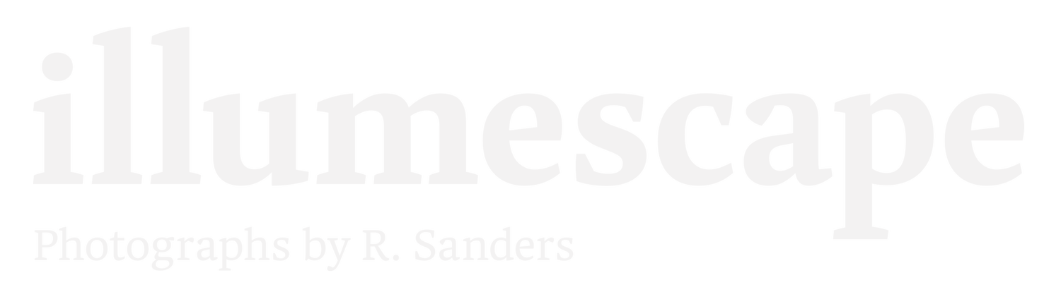 illumescape - Photographs by R. Sanders