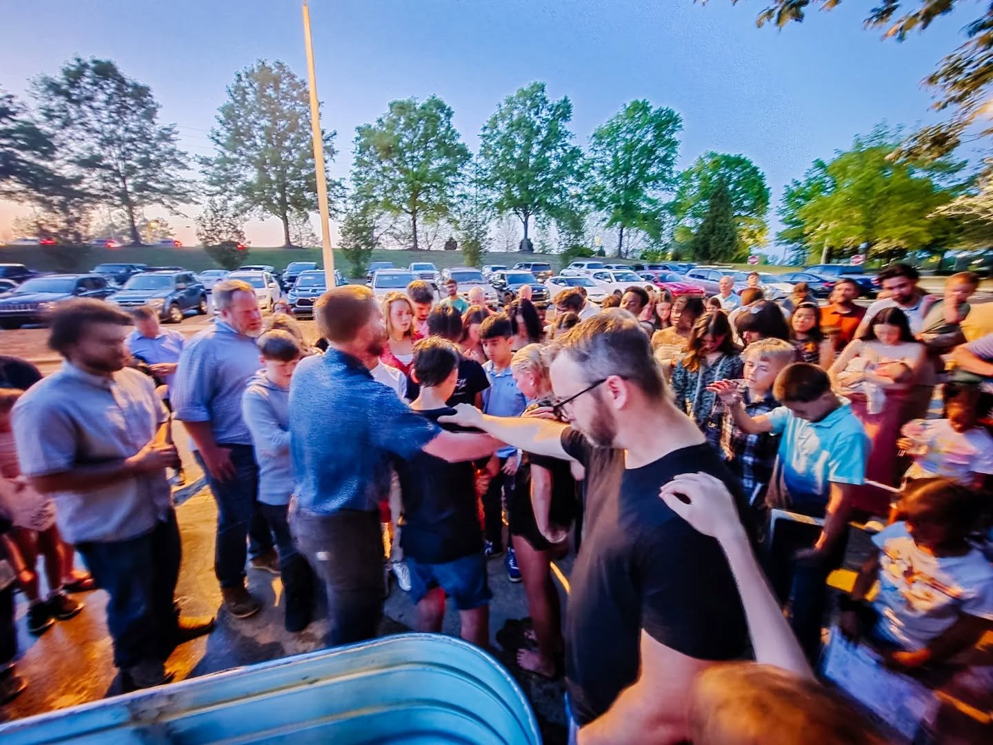Jesus changes EVERYTHING. 🙌

Charlie brought the Word Friday night as we remembered the sacrifice &amp; payment Jesus made on our behalf and we celebrated new life in Jesus through baptism. 

Join us tomorrow at 10AM as we come together to rejoice t