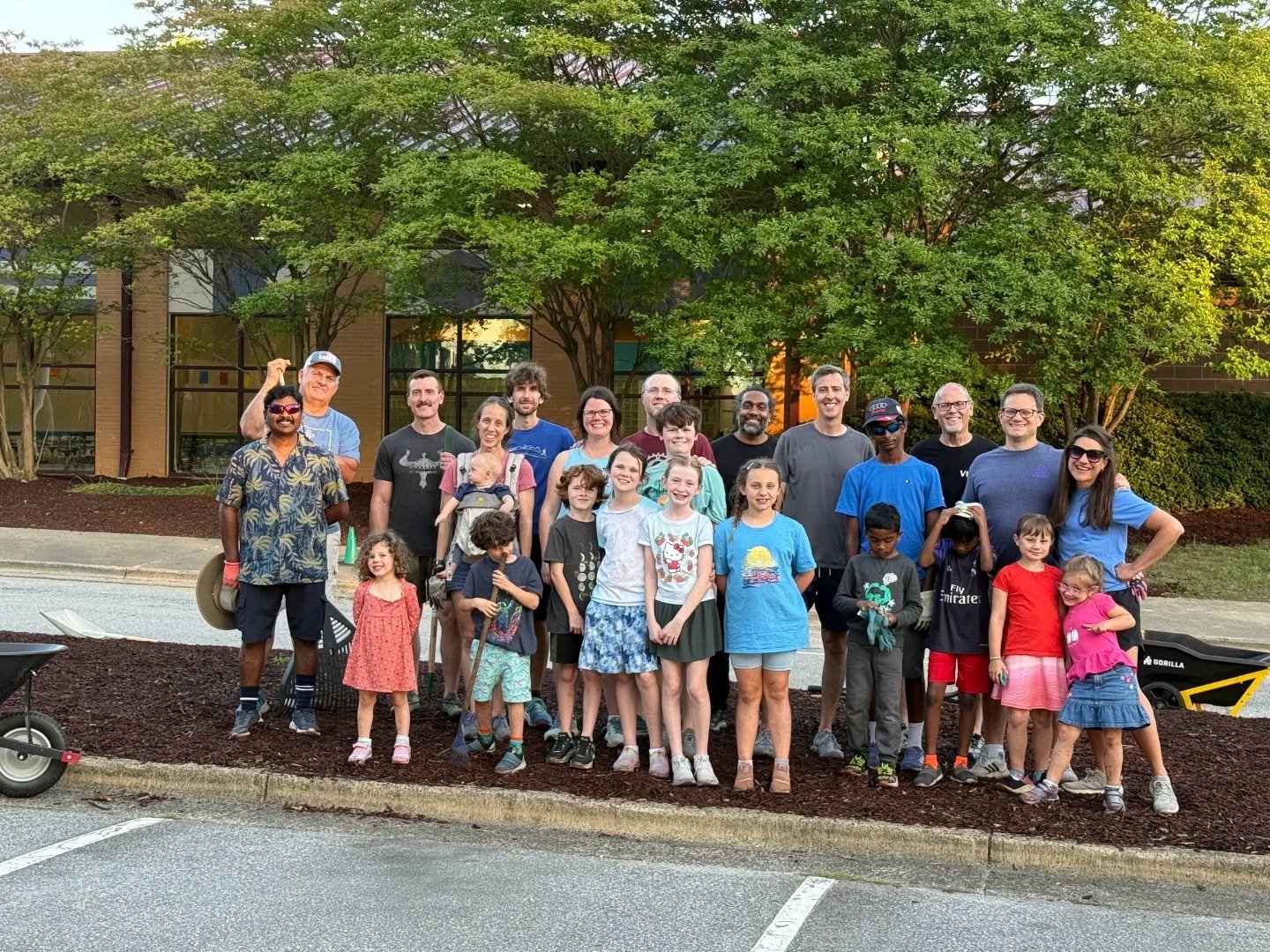 Thank you to everyone who came out to move the mulch and help our community!

So thankful for a church family full of people who see a need and are eager to jump in and help! ❤️