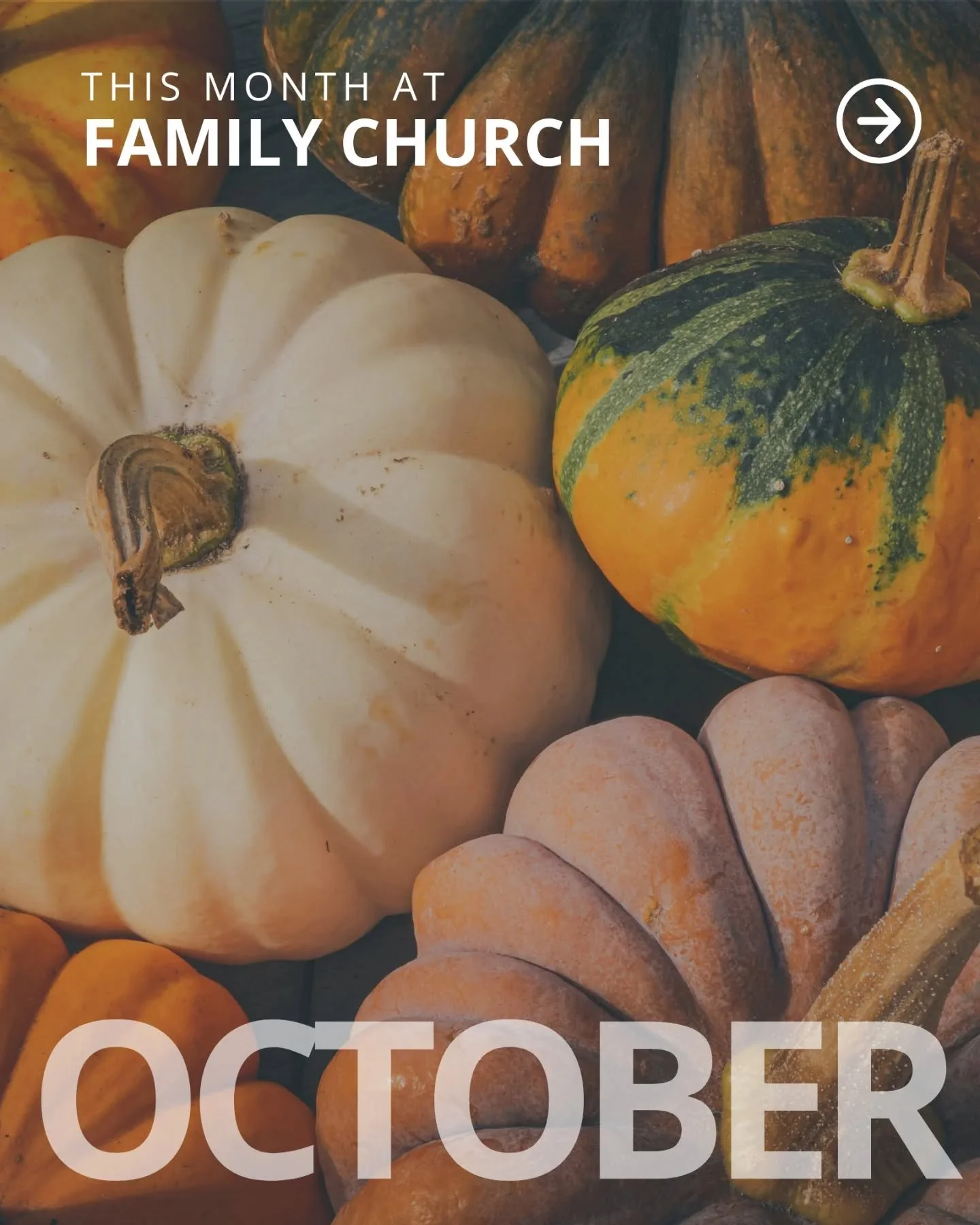 Looking forward to all the amazing things in store this month at Family Church!