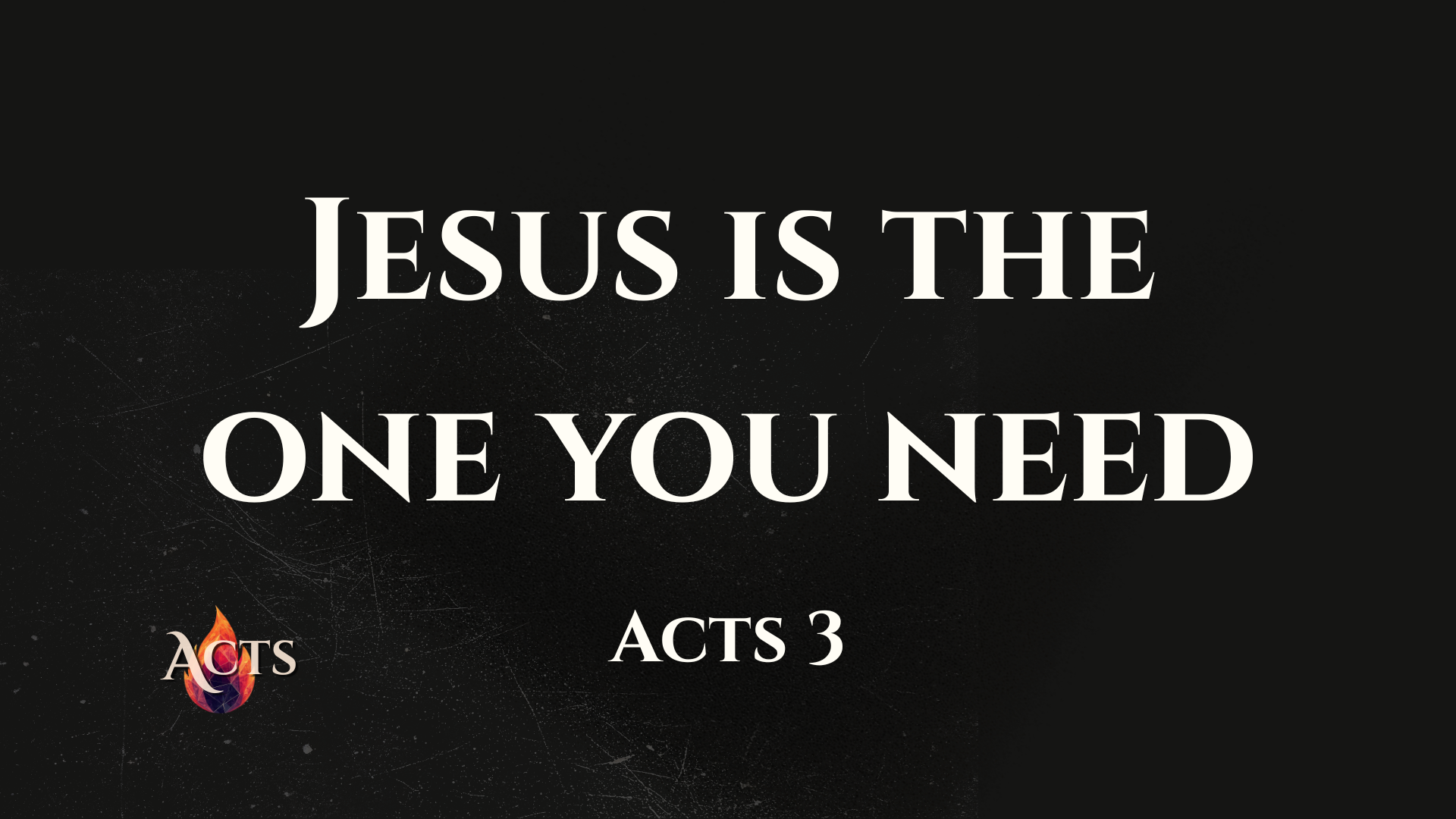 Acts 3