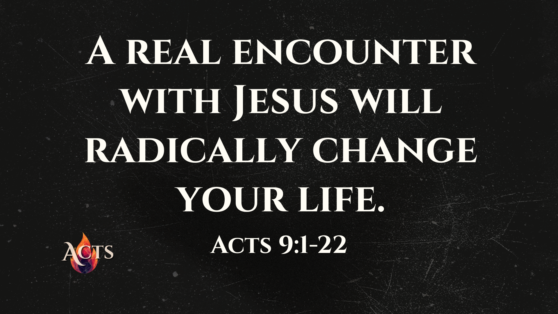 Acts 9:1-22