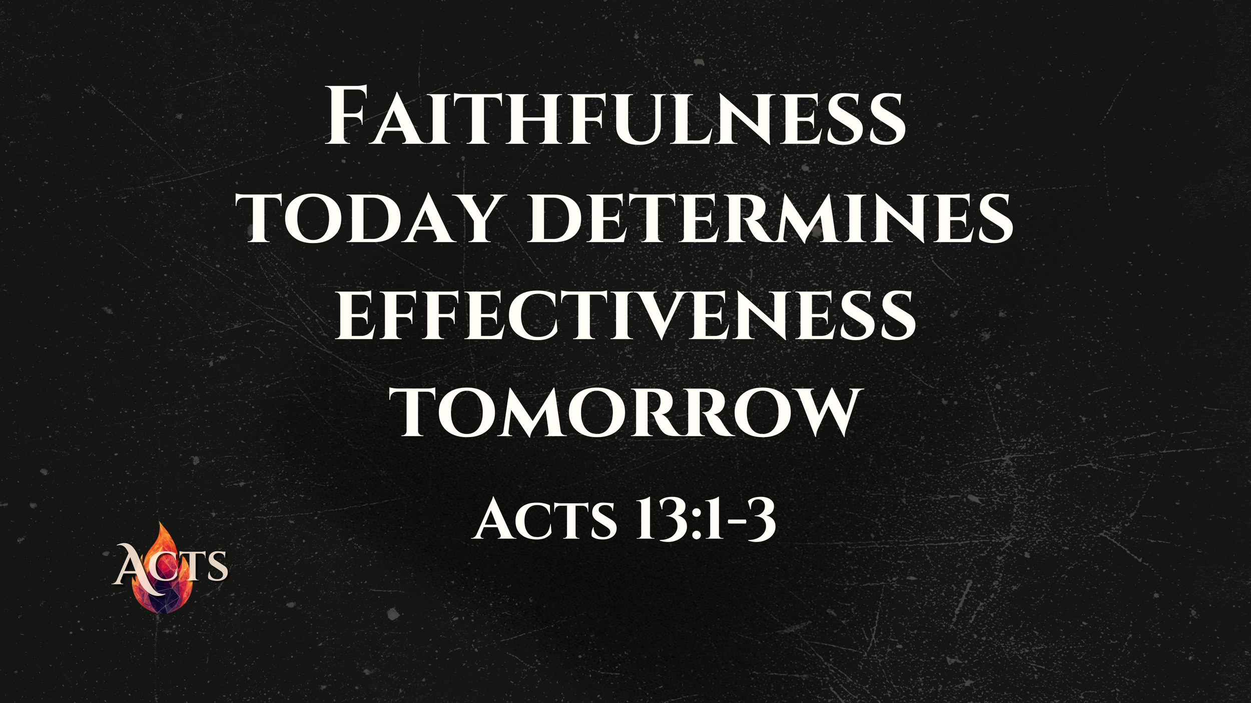 Acts 13:1-3