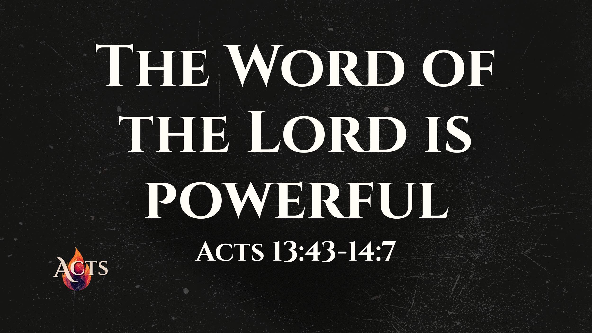 Acts 13:43-14:7