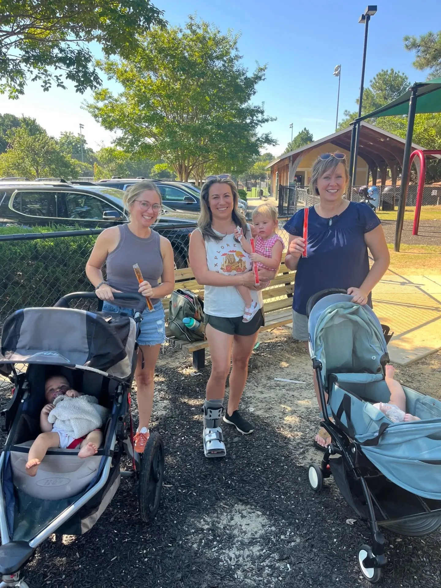 Moms of Littles spent a morning at the park with popsicles last week! 

Be sure to join us at the next one on October 16 for a fall adventure! 🍁🍂

#FamilyChurch #ApexNCChurch #ApexNC