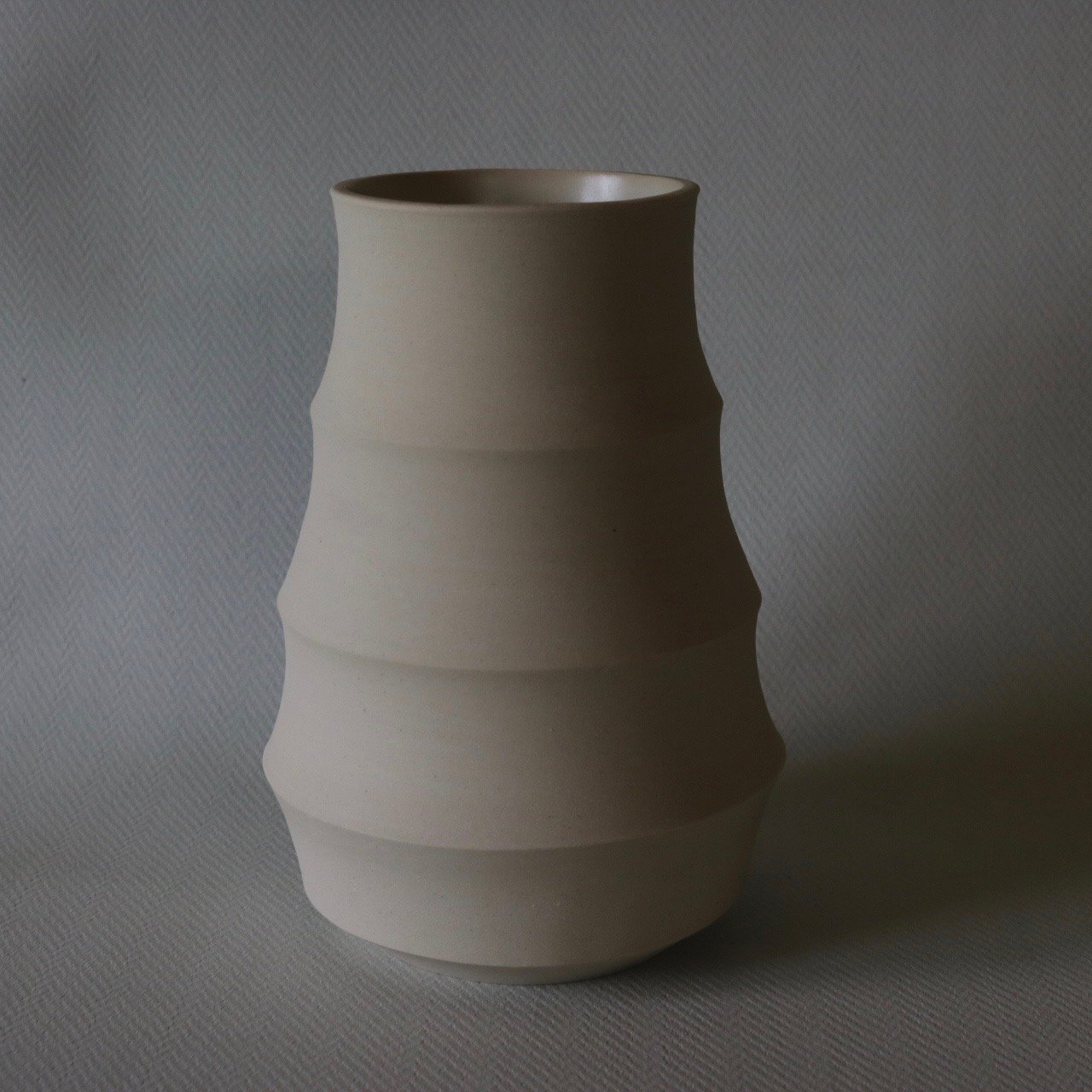 White Breath Vase