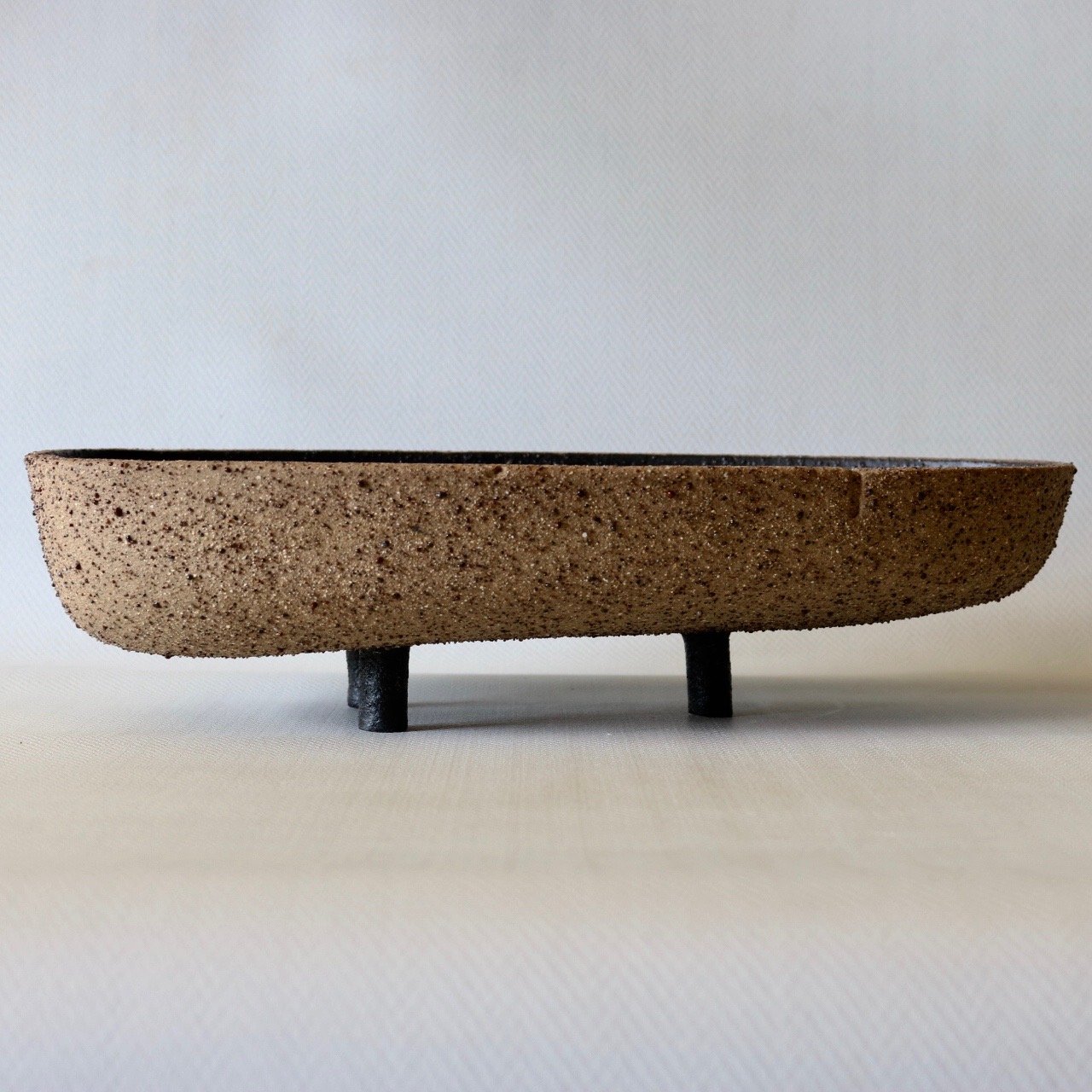 modernist bowl+speckled buff stoneware+handmade+nz.jpeg