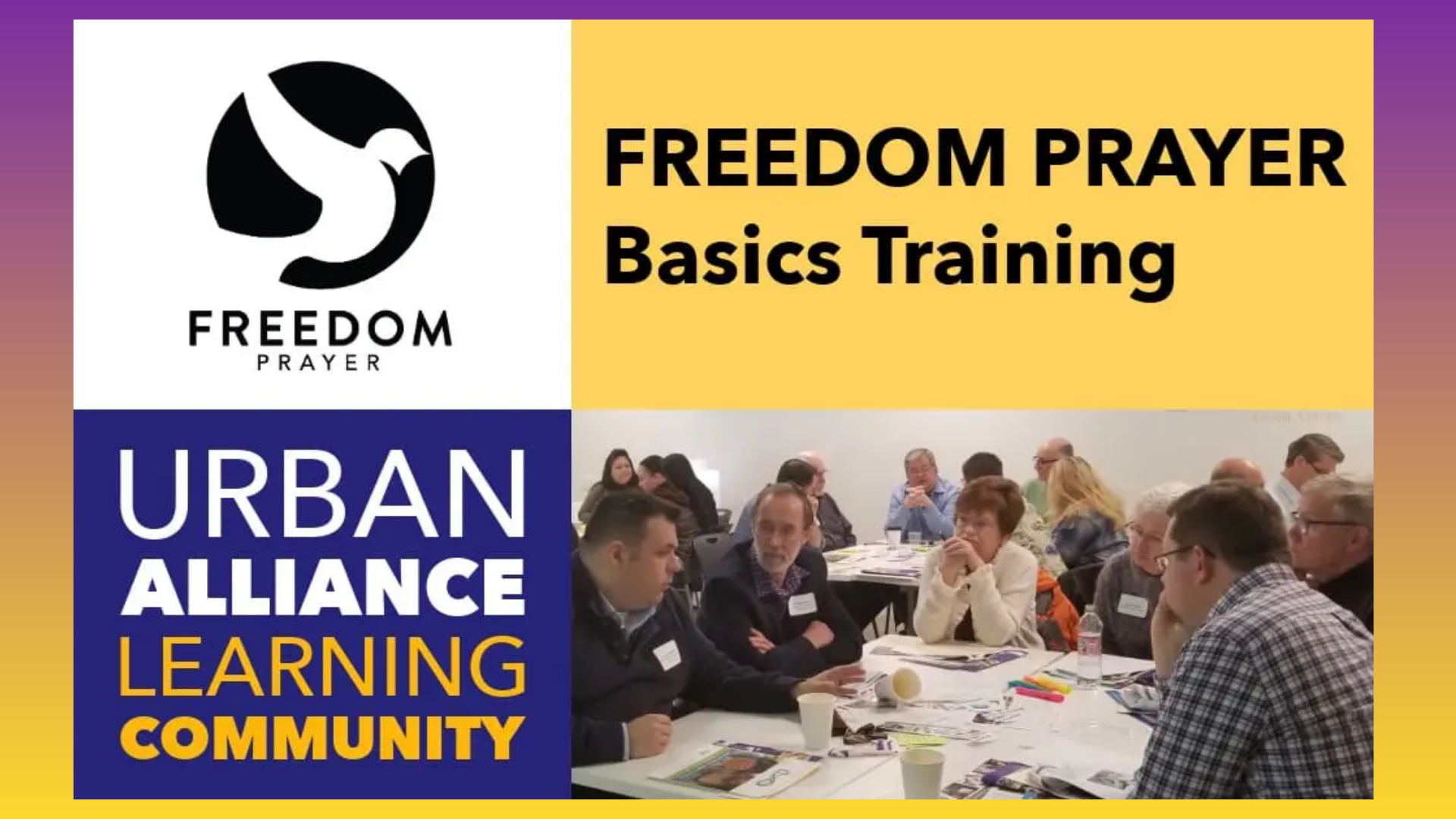 Freedom Prayer Regional Training