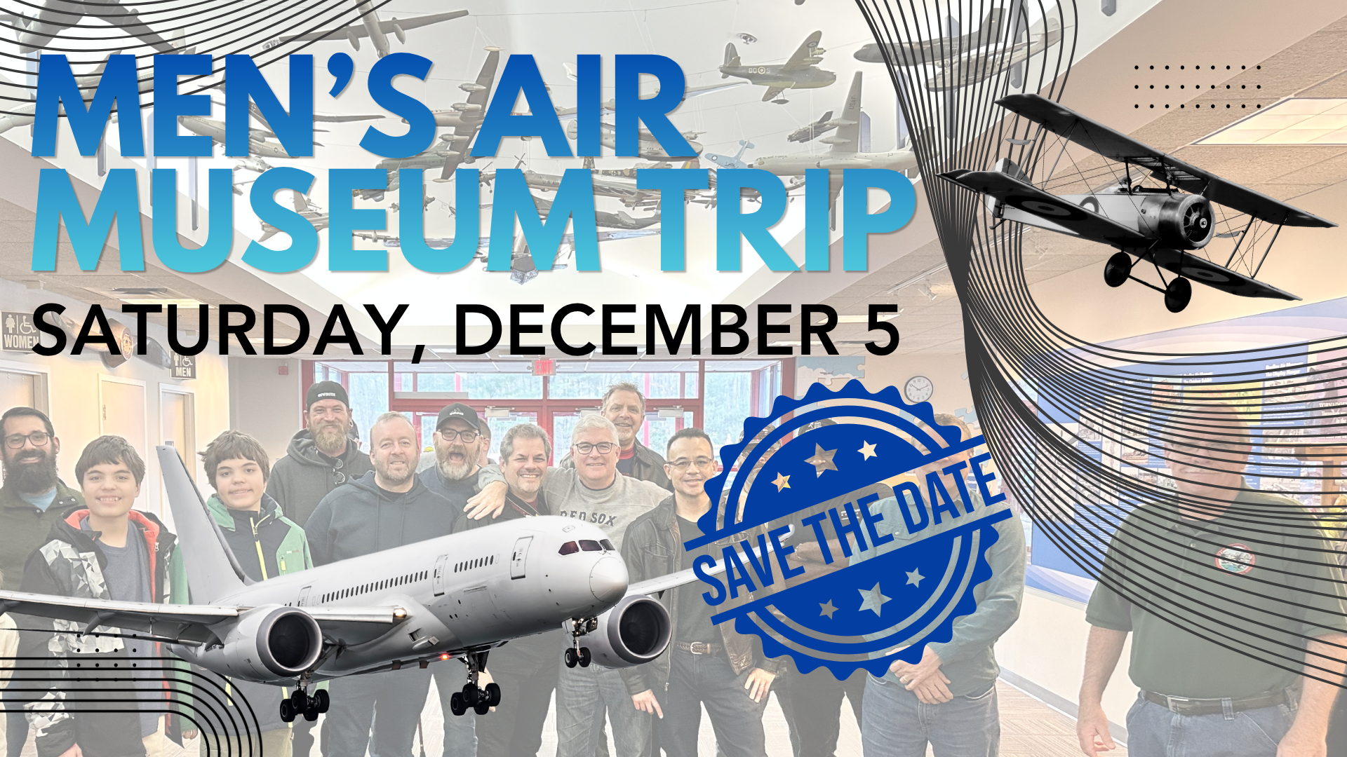 Men's Air Museum Trip