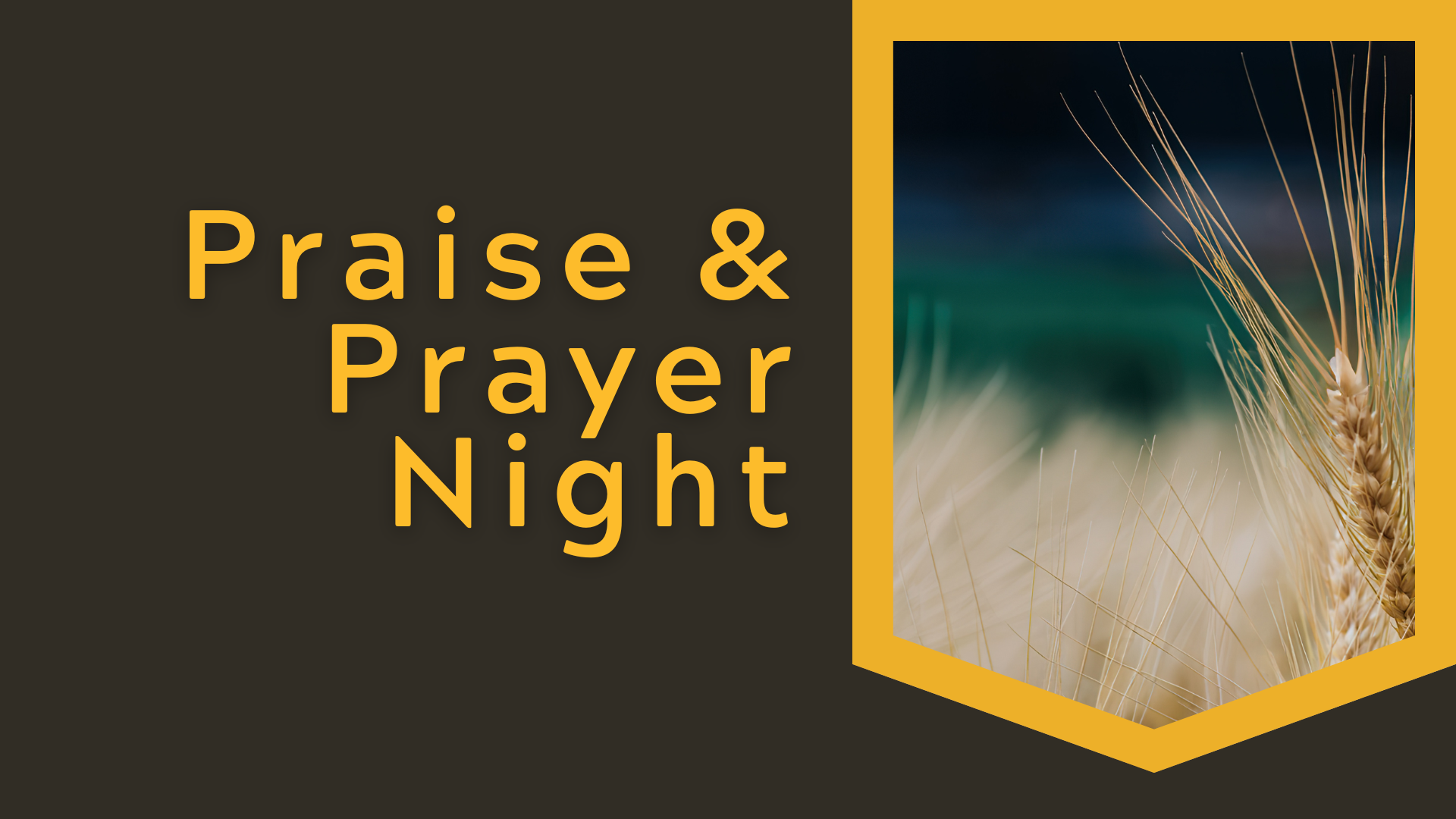 The Devoted Life Praise & Prayer Night — Wintonbury Church