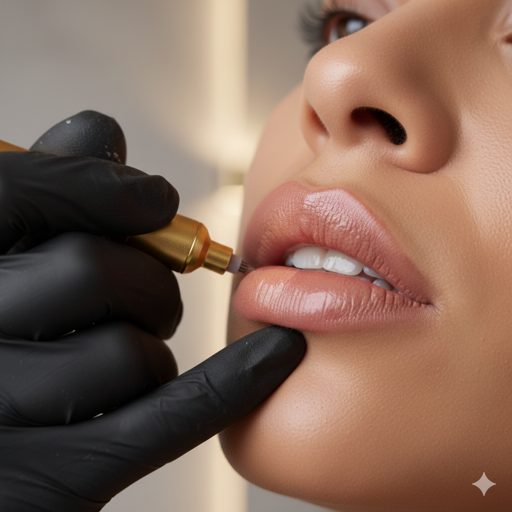 Lip blush tattooing in Newcastle nsw