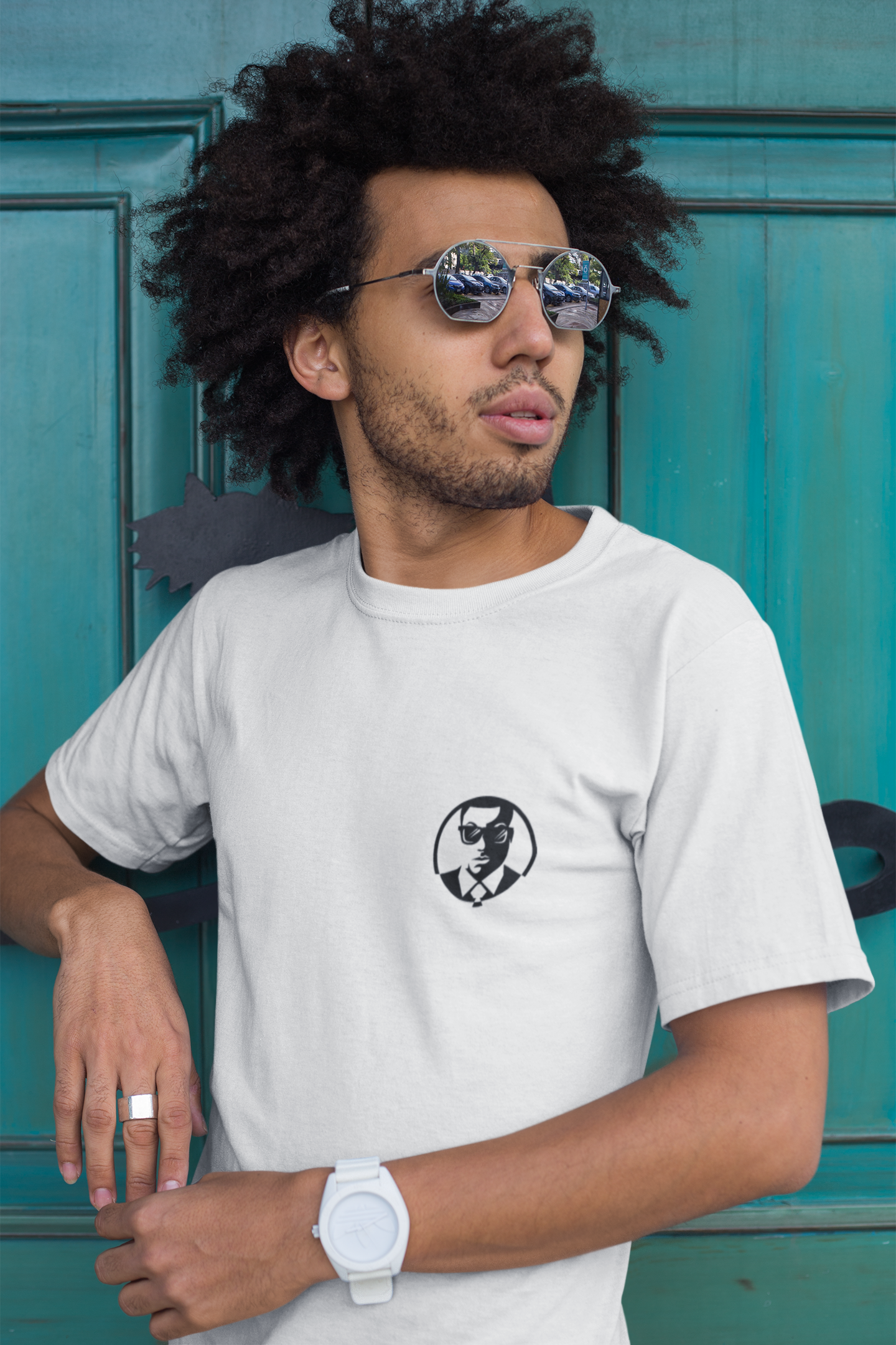 mockup-of-a-man-with-an-afro-wearing-a-t-shirt-a-ring-and-a-watch-22253.png