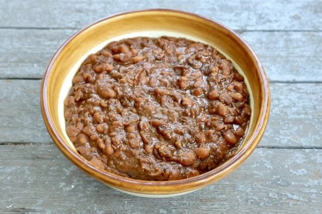 Boston Baked Beans in a bowl 