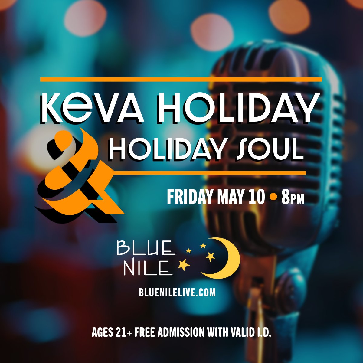 Join us Friday night for the beautiful Keva Holiday and Holiday Soul!
✨🌙
Ages 21+ FREE ADMISSION with Valid I.D.

#kevaholiday #holidaysoul #livemusicnola #frenchmenstreetmusic #bluenilenola @keva_holiday_smg3