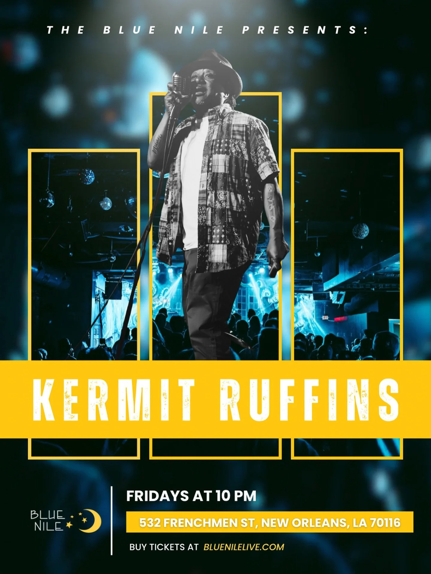 🎺 Make your Fridays unforgettable with @ruffinsbbq at the Blue Nile!

📍532 Frenchmen, NOLA 

🌙 Follow @bluenilenola for all updates &amp; happenings!

#newyears #frenchmenstreet #LiveMusicNOLA