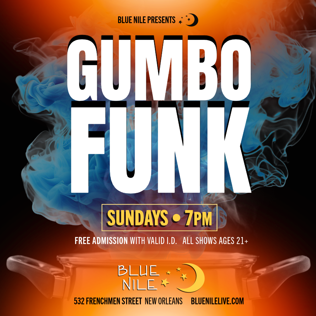 Gumbo Funk • SUN MAR. 8 • @7PM 