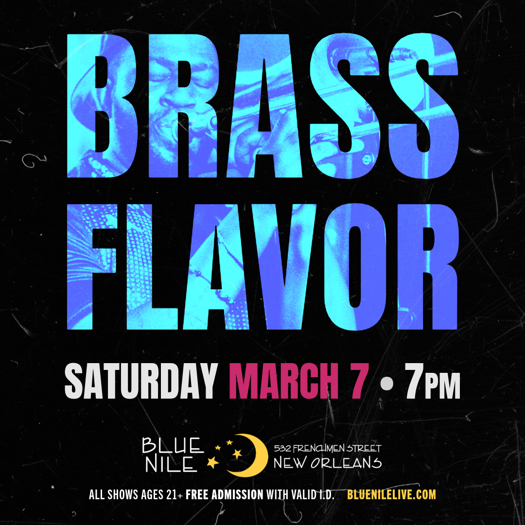 Brass Flavor • SAT MAR. 7 • @7PM