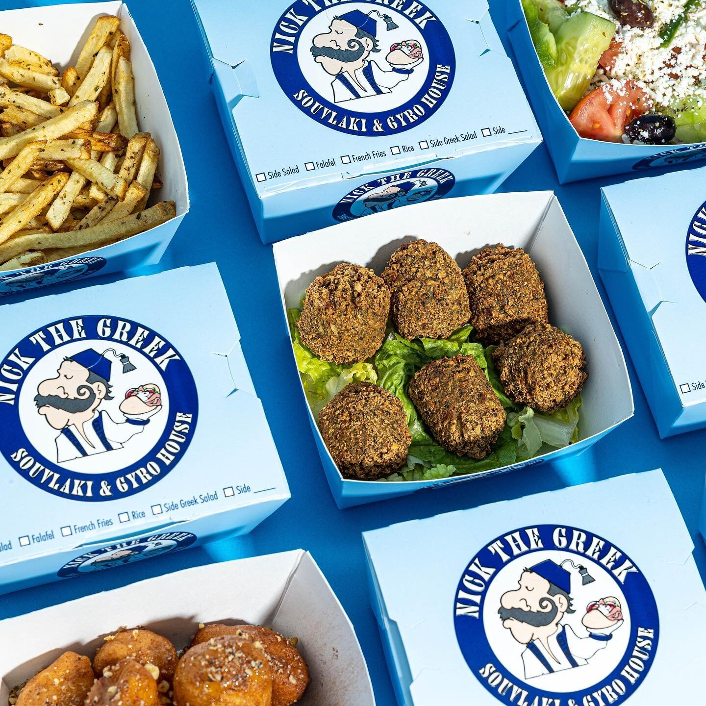 Spend $20 and pick one of our sides on us!
Use code spend20 on our online store or on the app. 🫓🍟🥗

#nickthegreek #sides #greekfood #pita #hummus #salad
