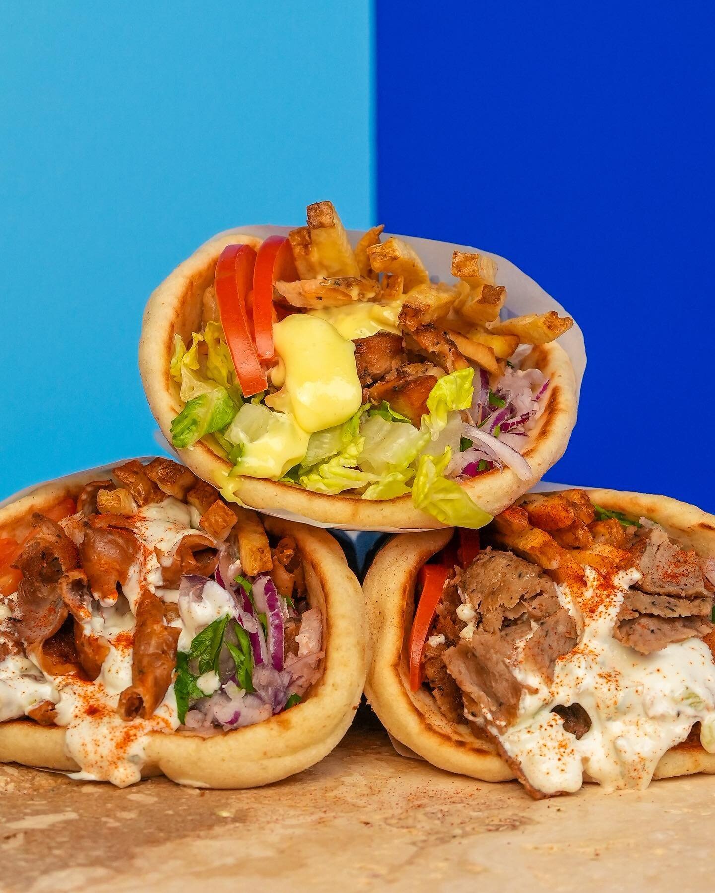 The Great Pyramids of Gyro are calling and we must answer. Come try one yourself and experience their historically good flavors!

-

#Gryos #Greekfood #Mediterranean #Delicious