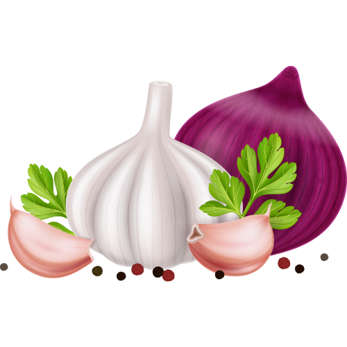 Garlic and onions