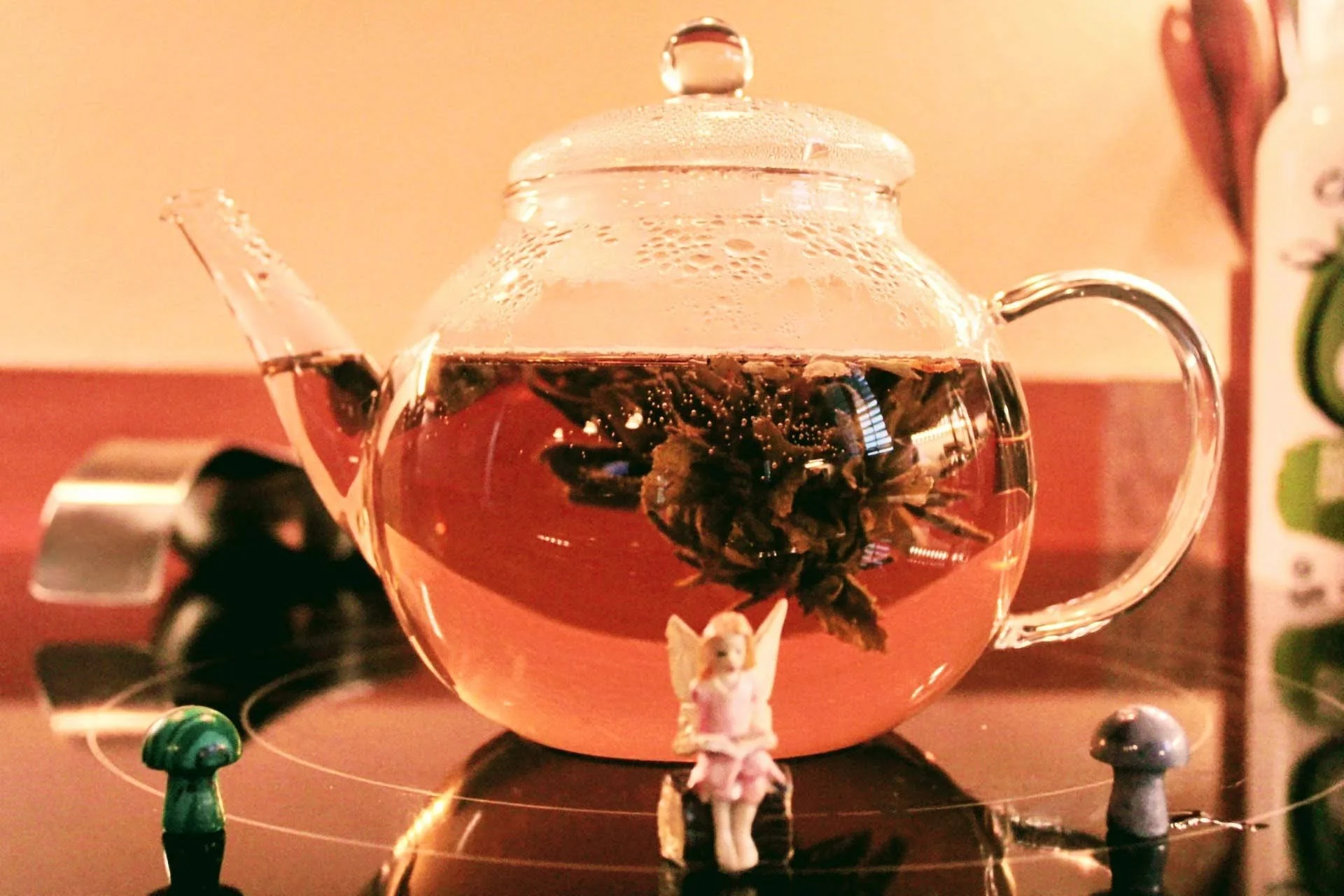 The Green Hearth Witch The Blooming Flower Green Tea Plant Profile