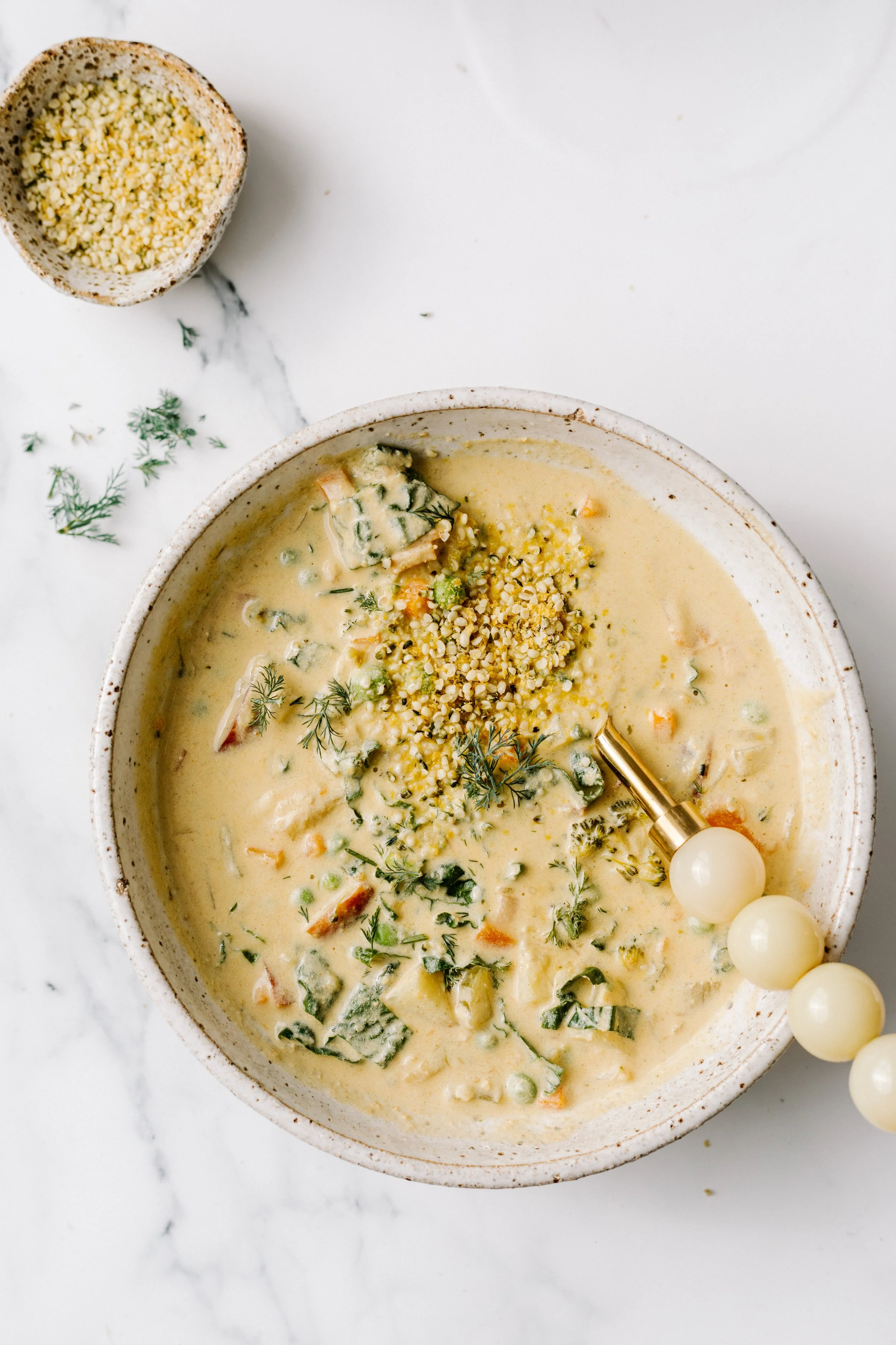 Creamy Hemp Vegetable Soup — Grow the Grin