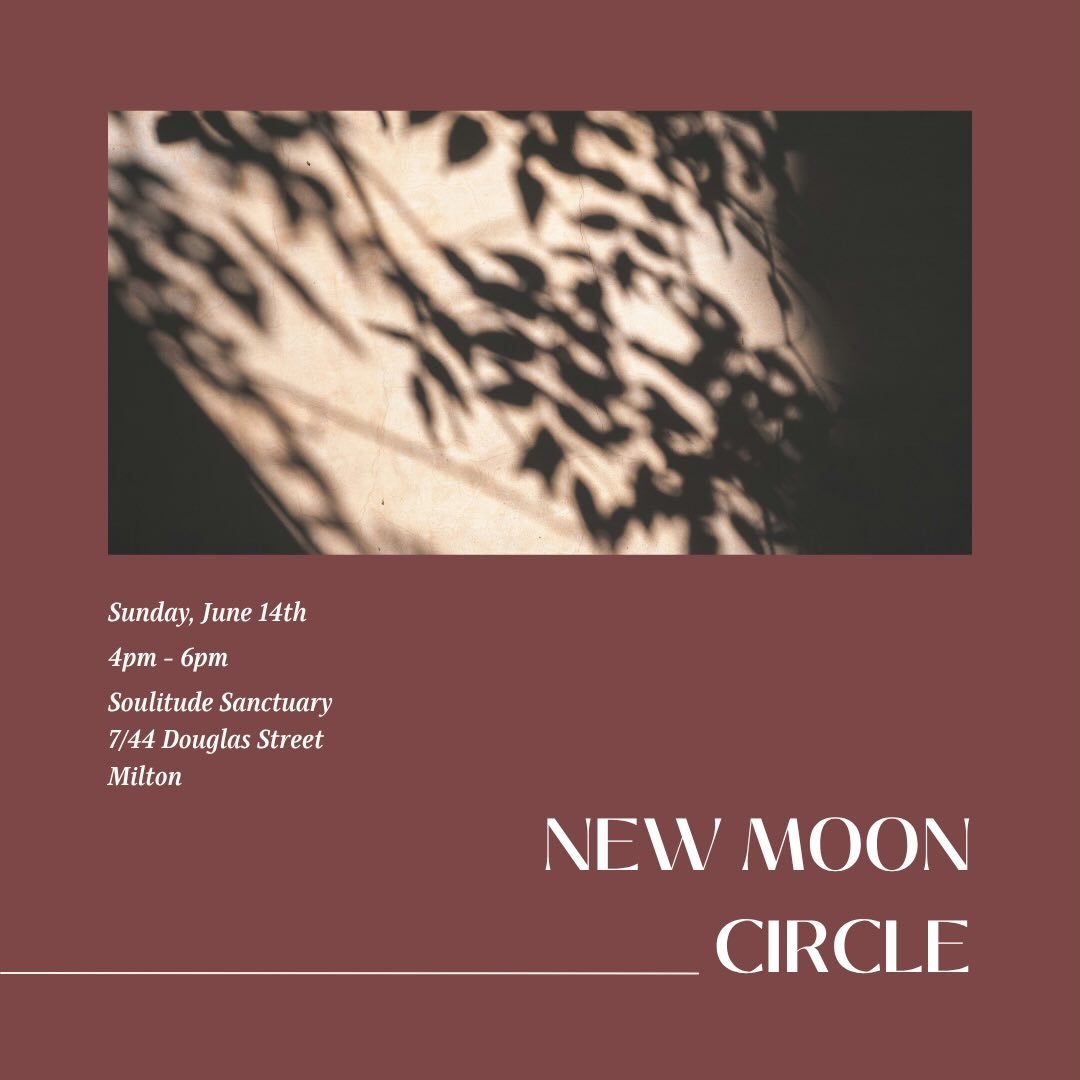 🌑 UPCOMING WOMEN&rsquo;S CIRCLE

Sunday, June 14th &middot; Soulitude Sanctuary, Milton

A monthly pause to slow down, land back in your body, and remember you&rsquo;re not meant to do life alone.

We gather with cacao, meditation, sharing, ritual &