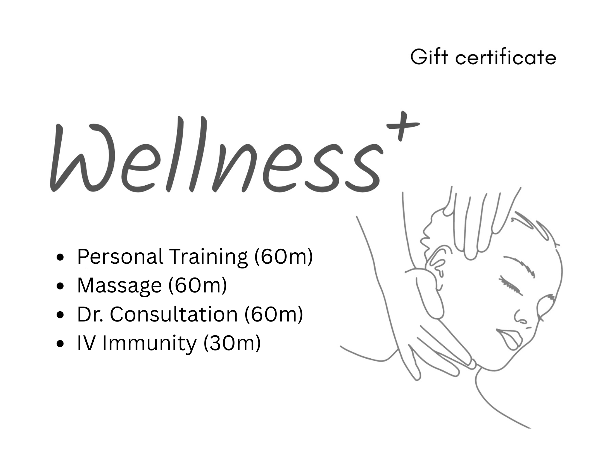 Wellness Gift Certificate