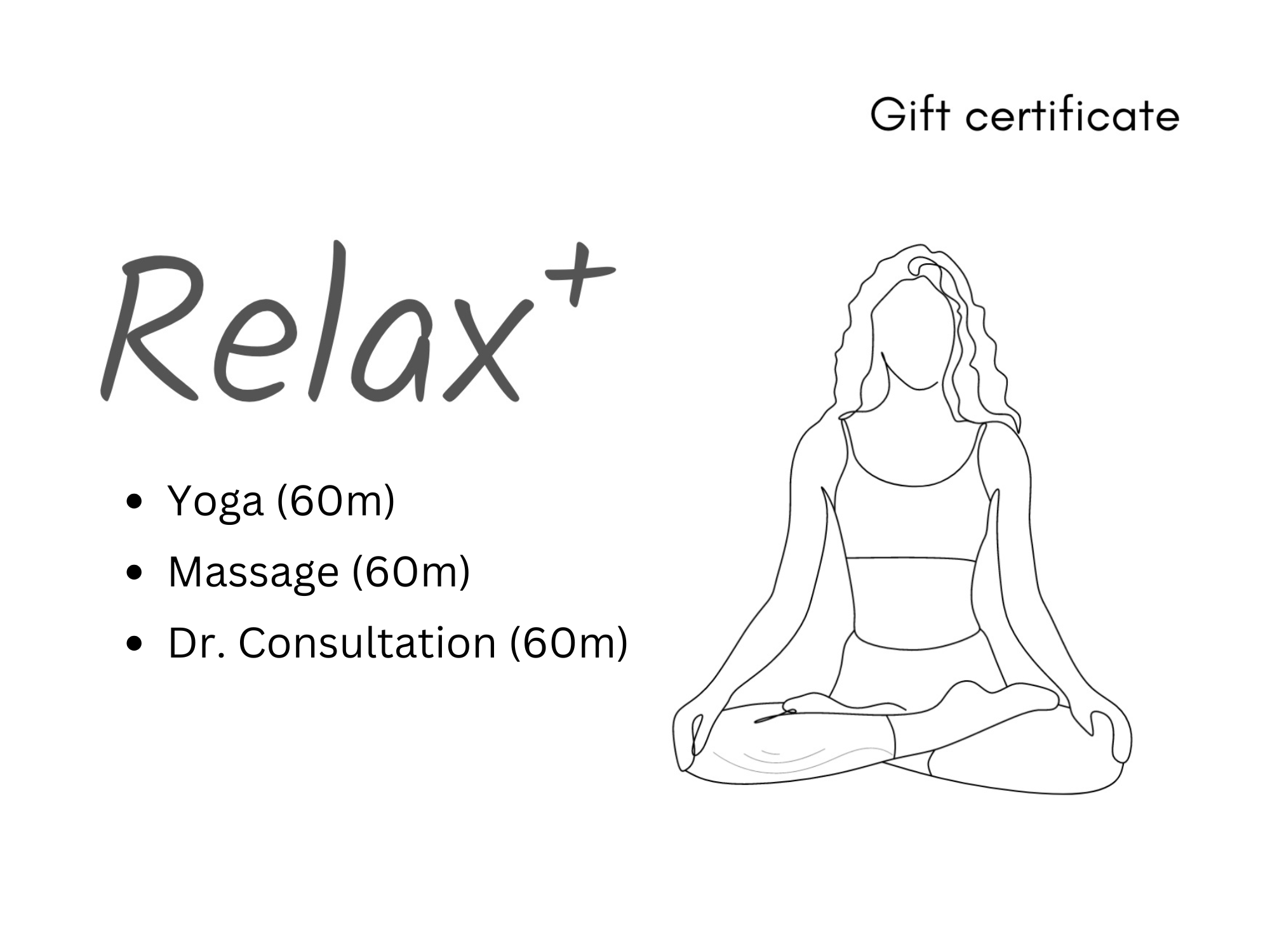 Relax Gift Certificate