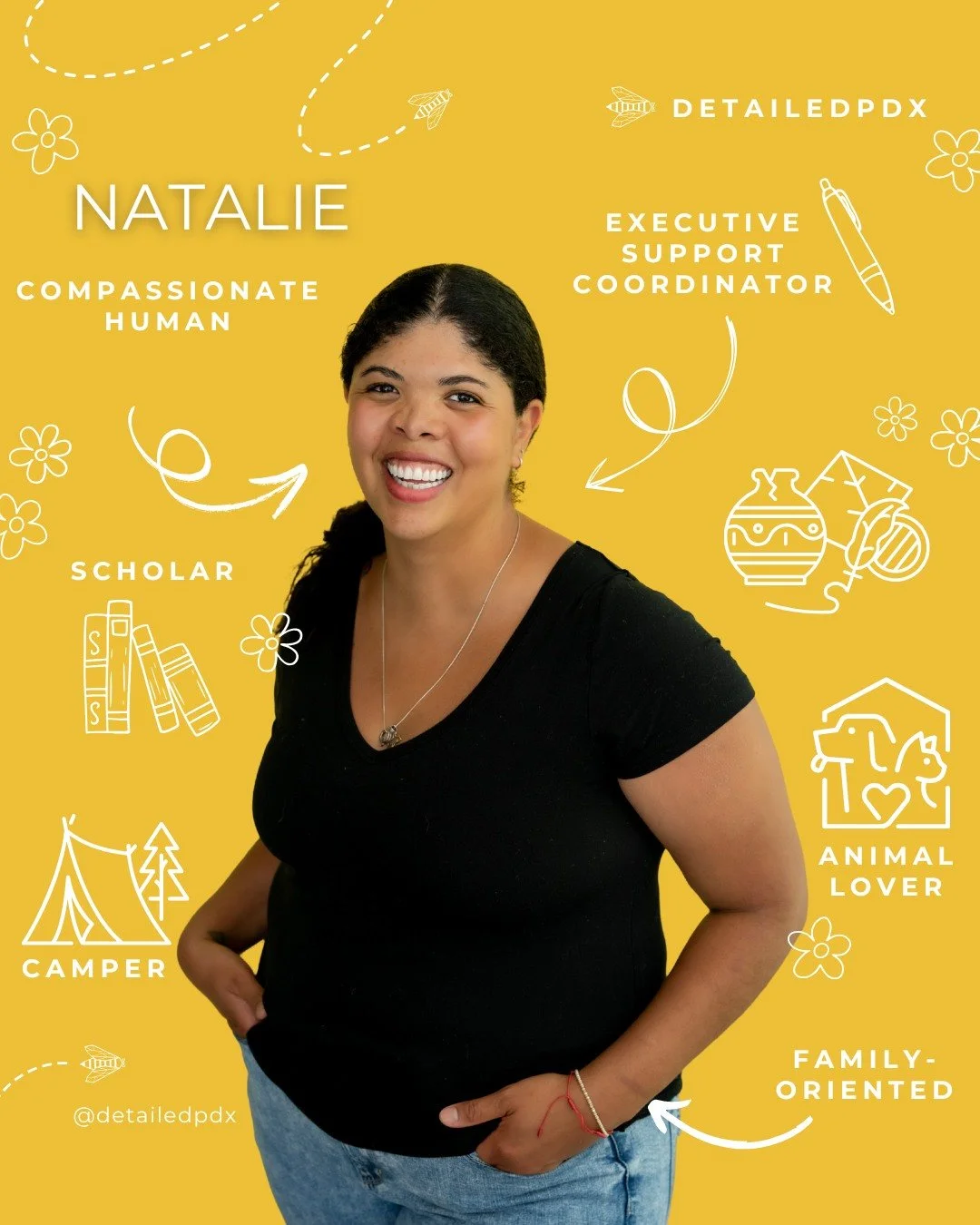 Detailed Spotlight: Natalie Willard

Natalie is one of Detailed's Executive Support Coordinators. Her main responsibility is providing Core Support to clients. With background expertise in office and project administration, she's an excellent resourc