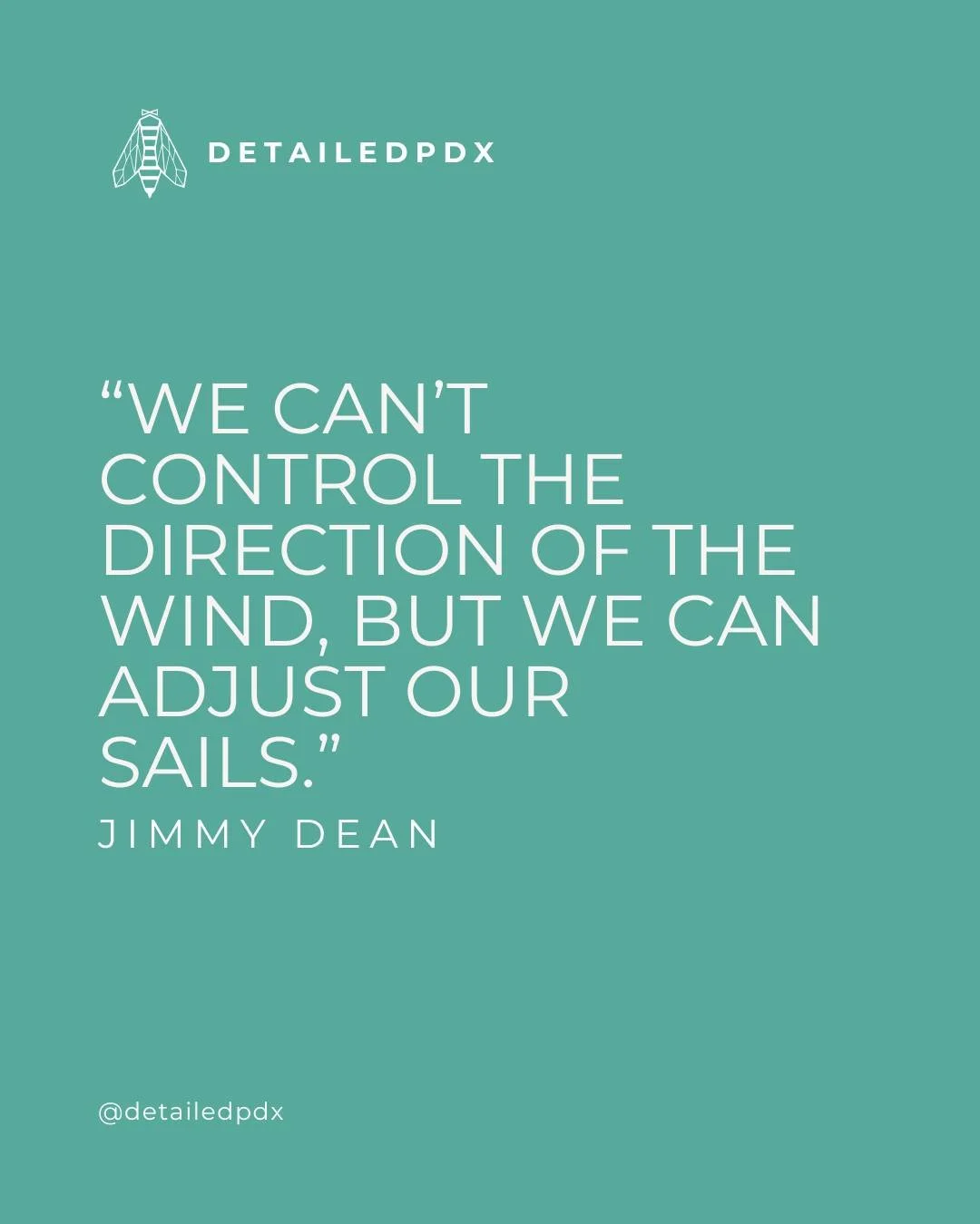 Being a small business owner means change is the only constant. Let @detailedpdx help make those shifts a little less intense through resourcing, admin support, streamlining and documentation. 

&ldquo;We can&rsquo;t control the direction of the wind