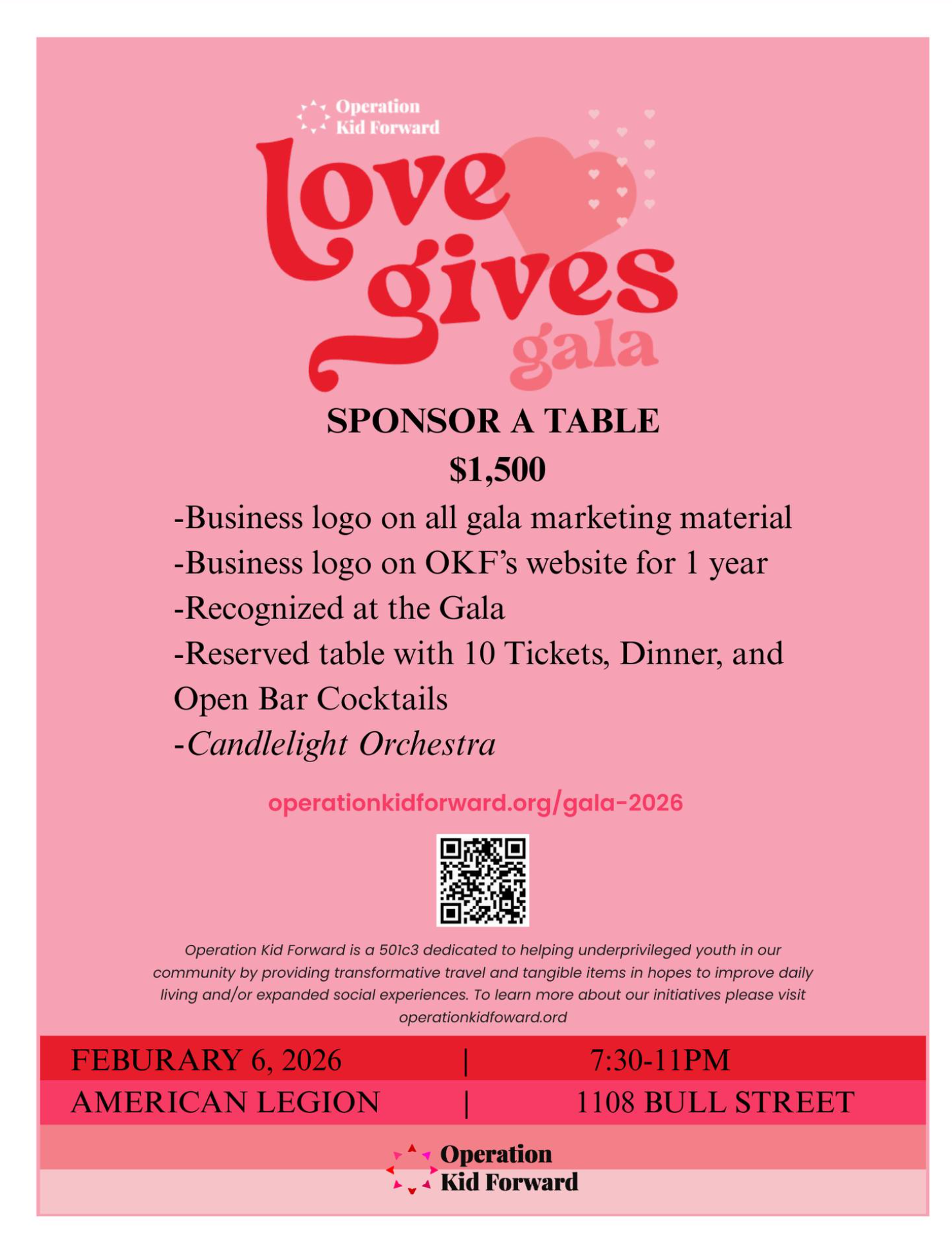 Love Gives Gala - Table Sponsor