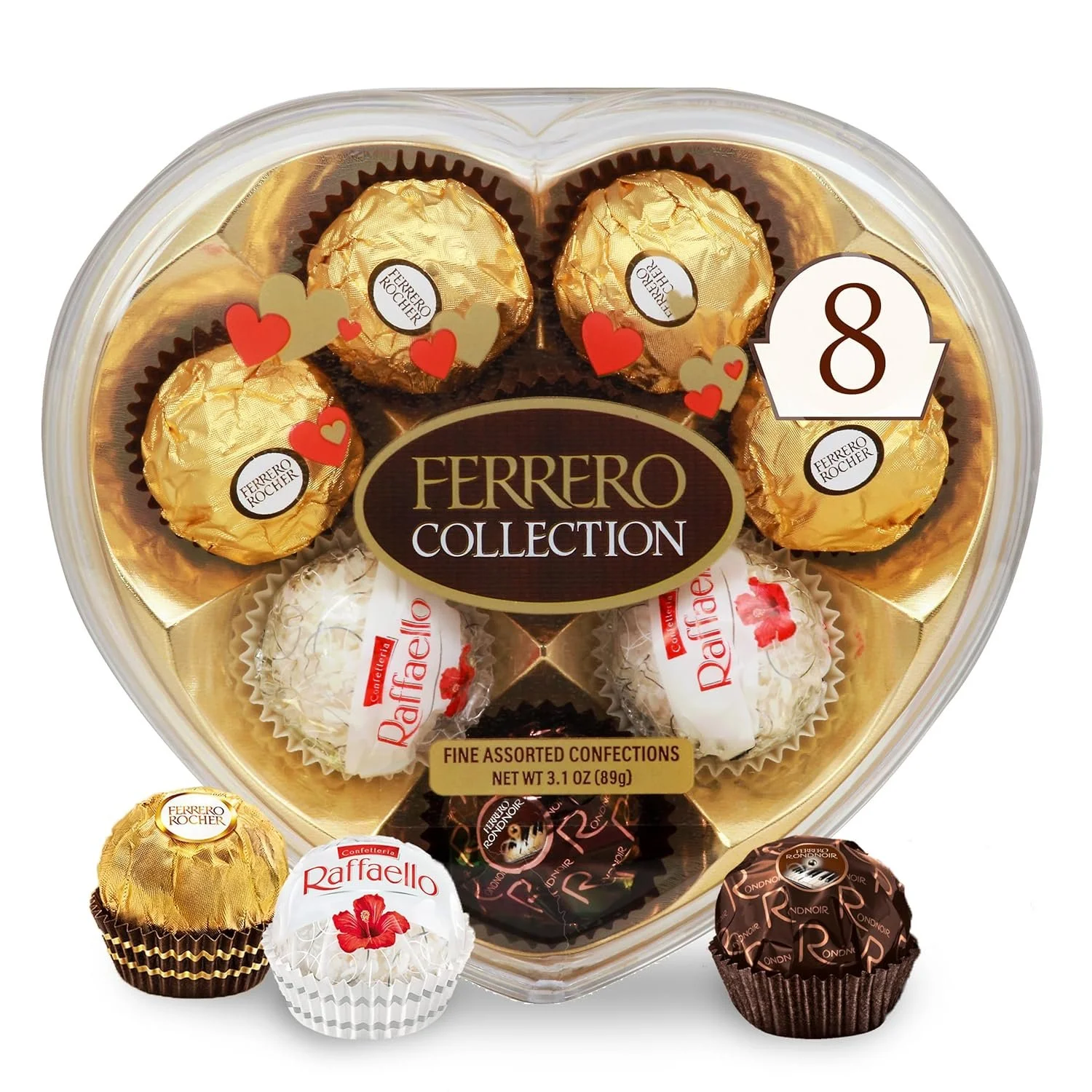 Ferrero Rocher Chocolate (8 count)