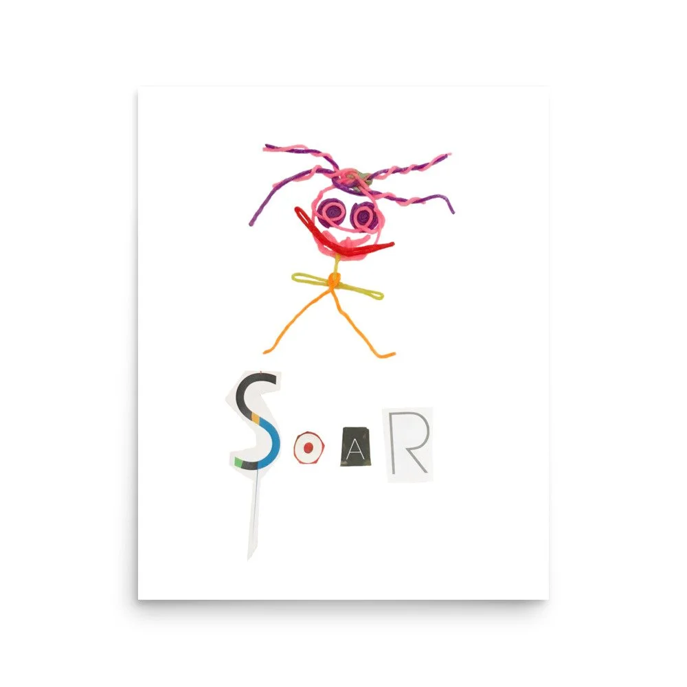 Soar 11 x 14 Framed print (16 x 20 framed dimension)