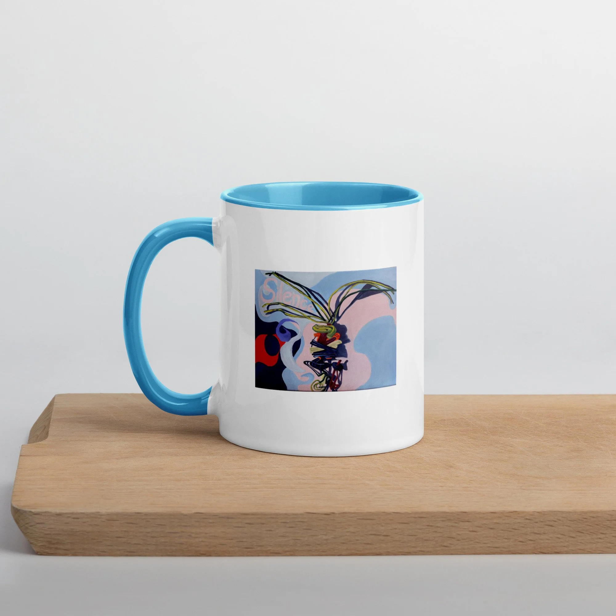 Silence Mug with Color Inside