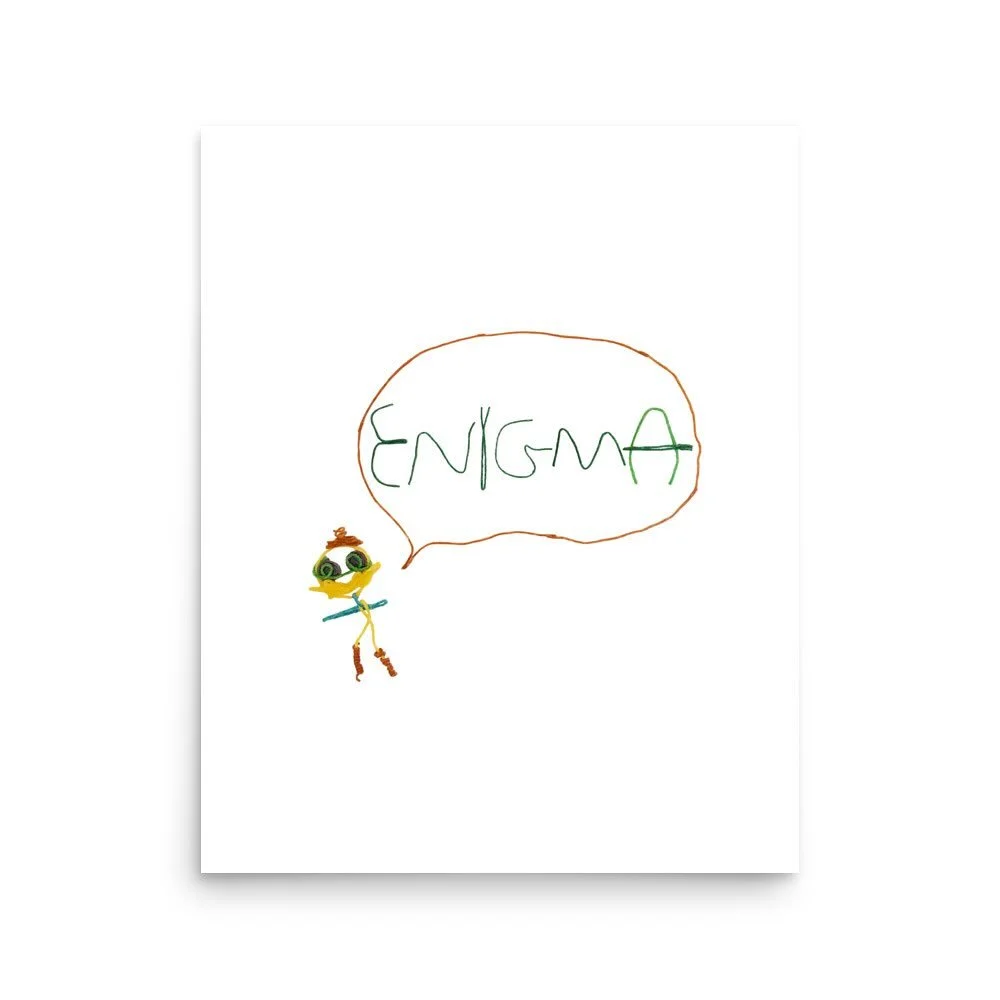 New print&hellip;&rdquo;Enigma&rdquo;!! Printed on museum quality archival paper. Available in multiple sizes. Check it out at my website!
#print #poster #enigma