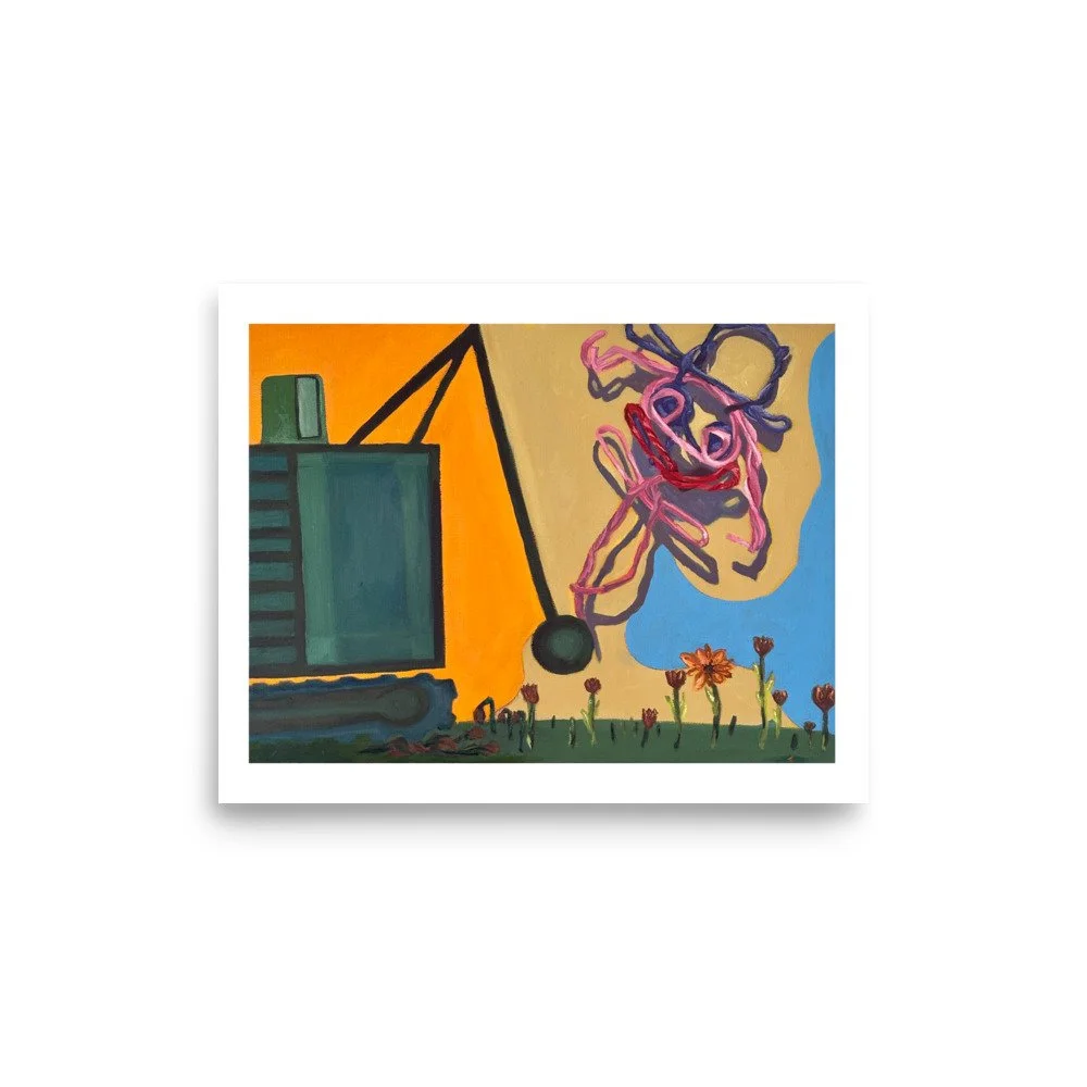 (Doing) Damage Artist Print - Available in multiple sizes (Click on image)