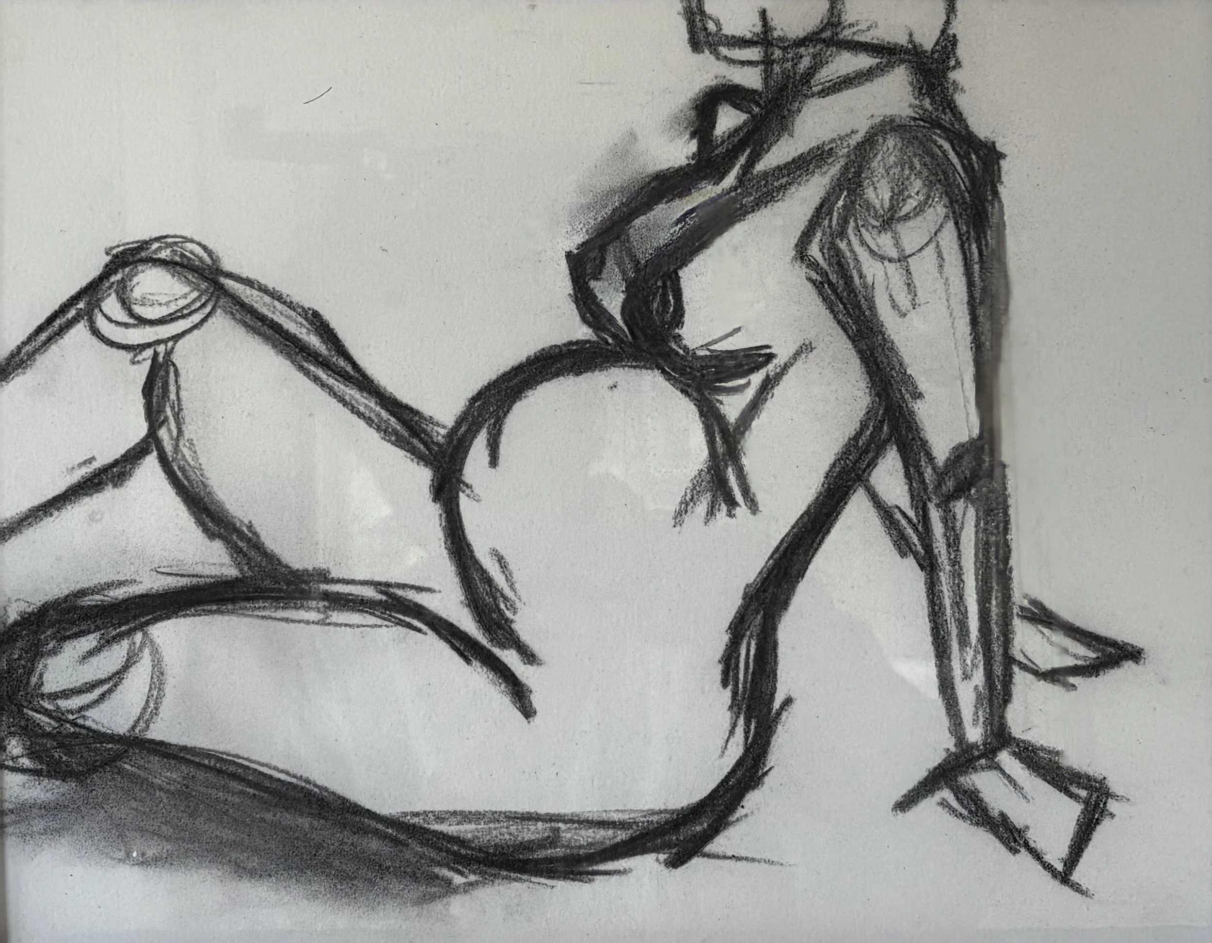 Pregnancy Drawing - 5 - 2013