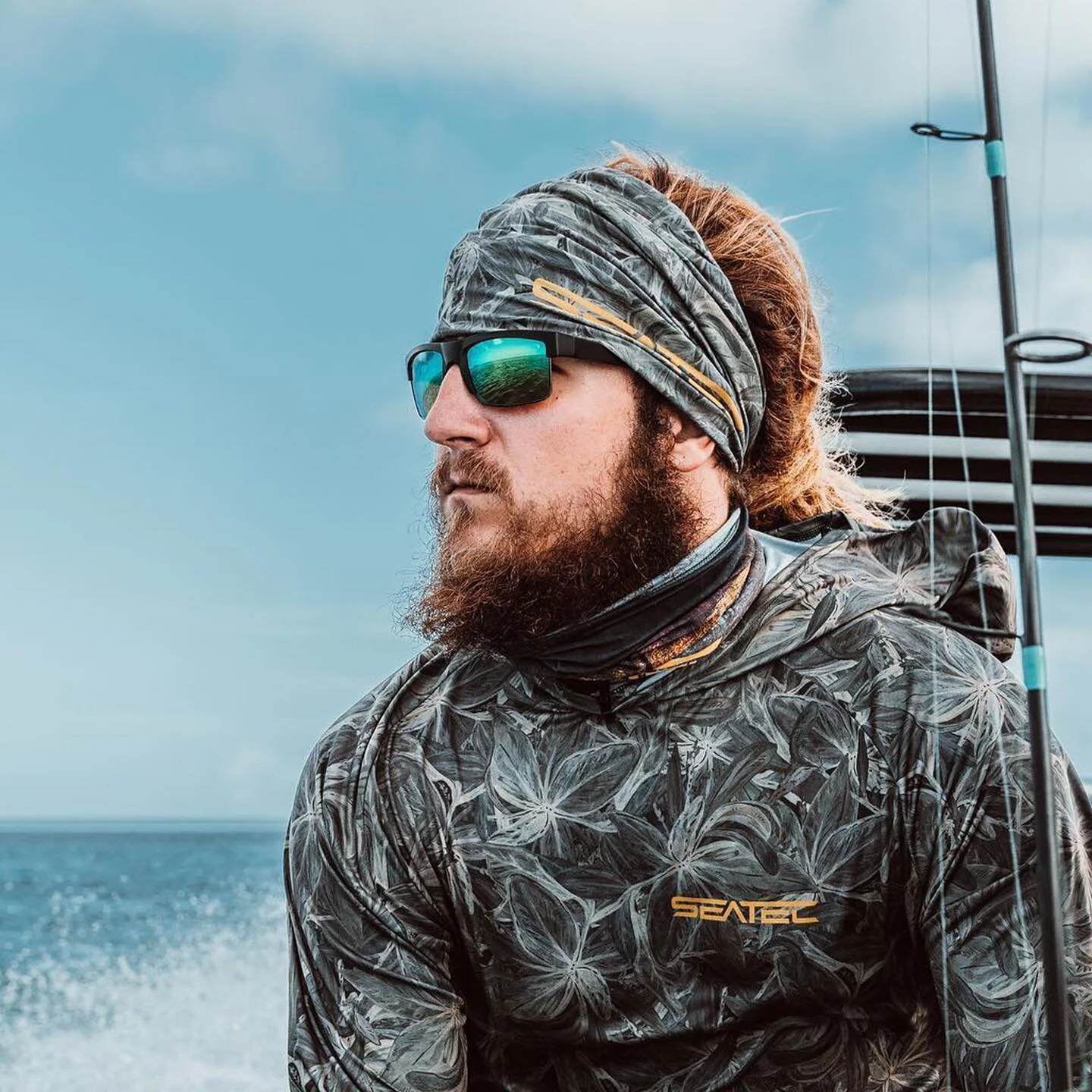 Honored to do textile design for @seatecoutfitters ! Offering performance apparel featuring hand painted art created by yours truly 🍃

They&rsquo;re about to drop some new patterns soon, so make sure to follow them and stay tuned!
