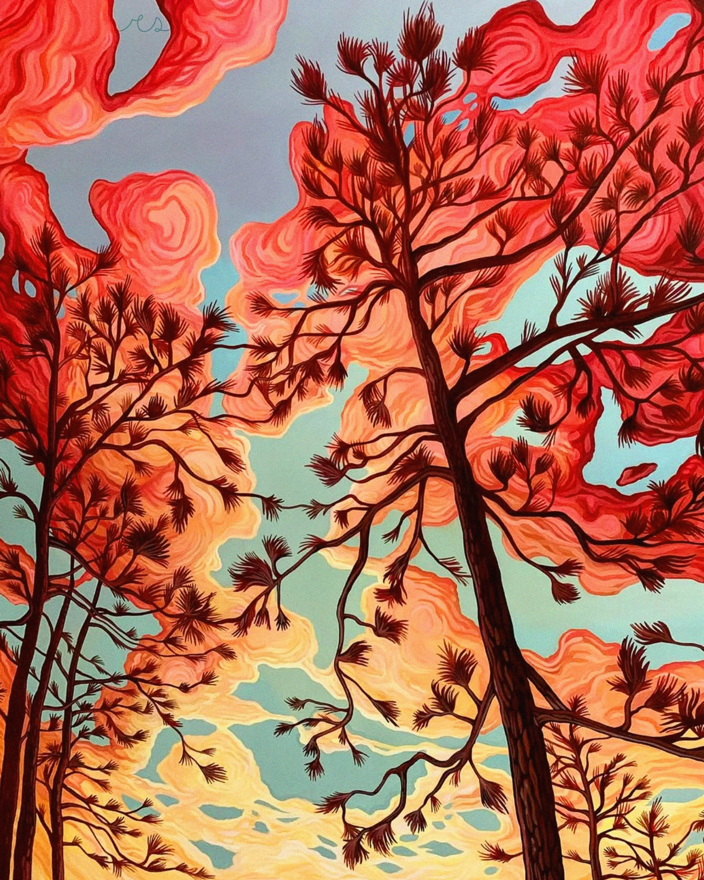 Ocala Skies -  5' x 6'