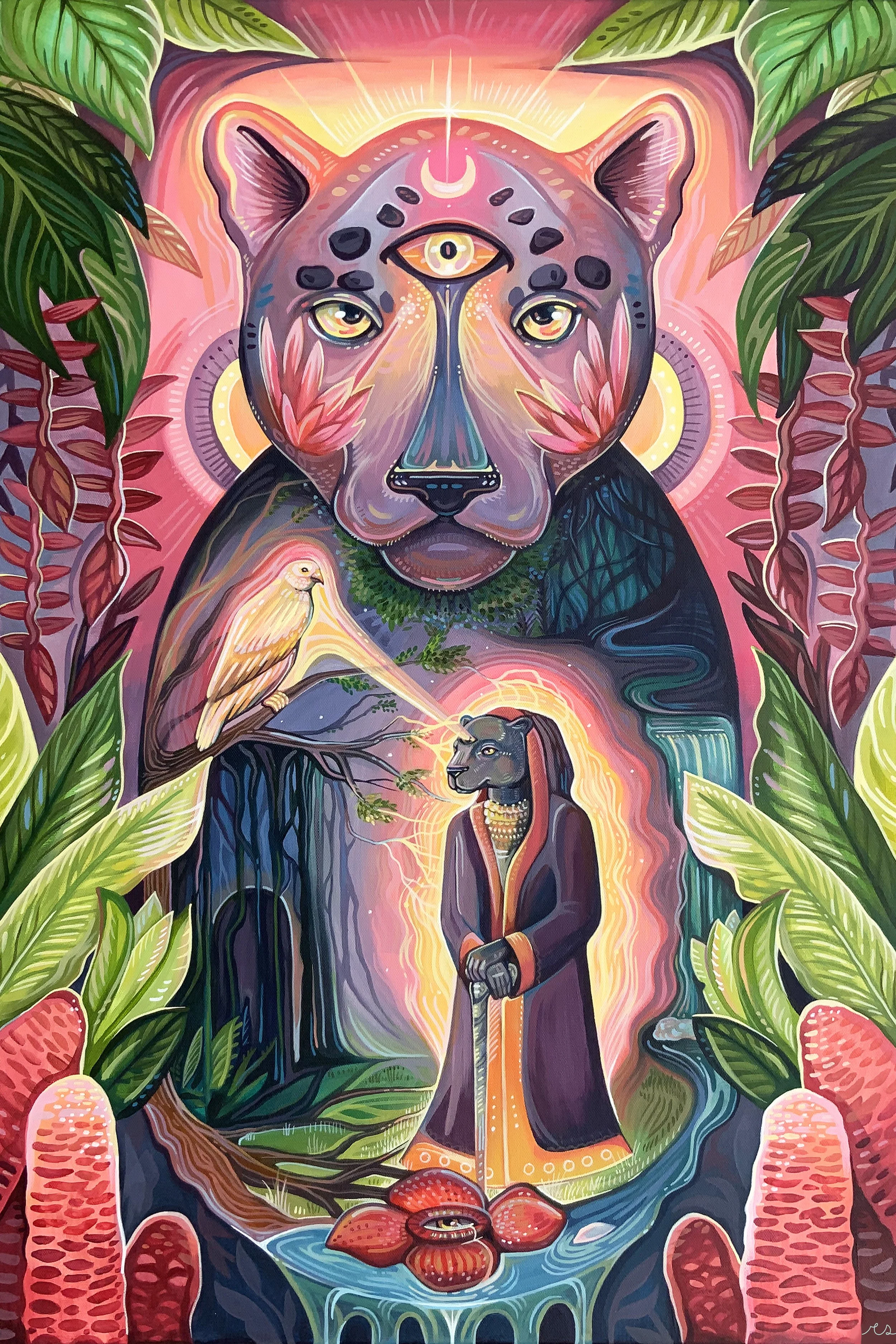 Jaguar Medicine -  24 x 36