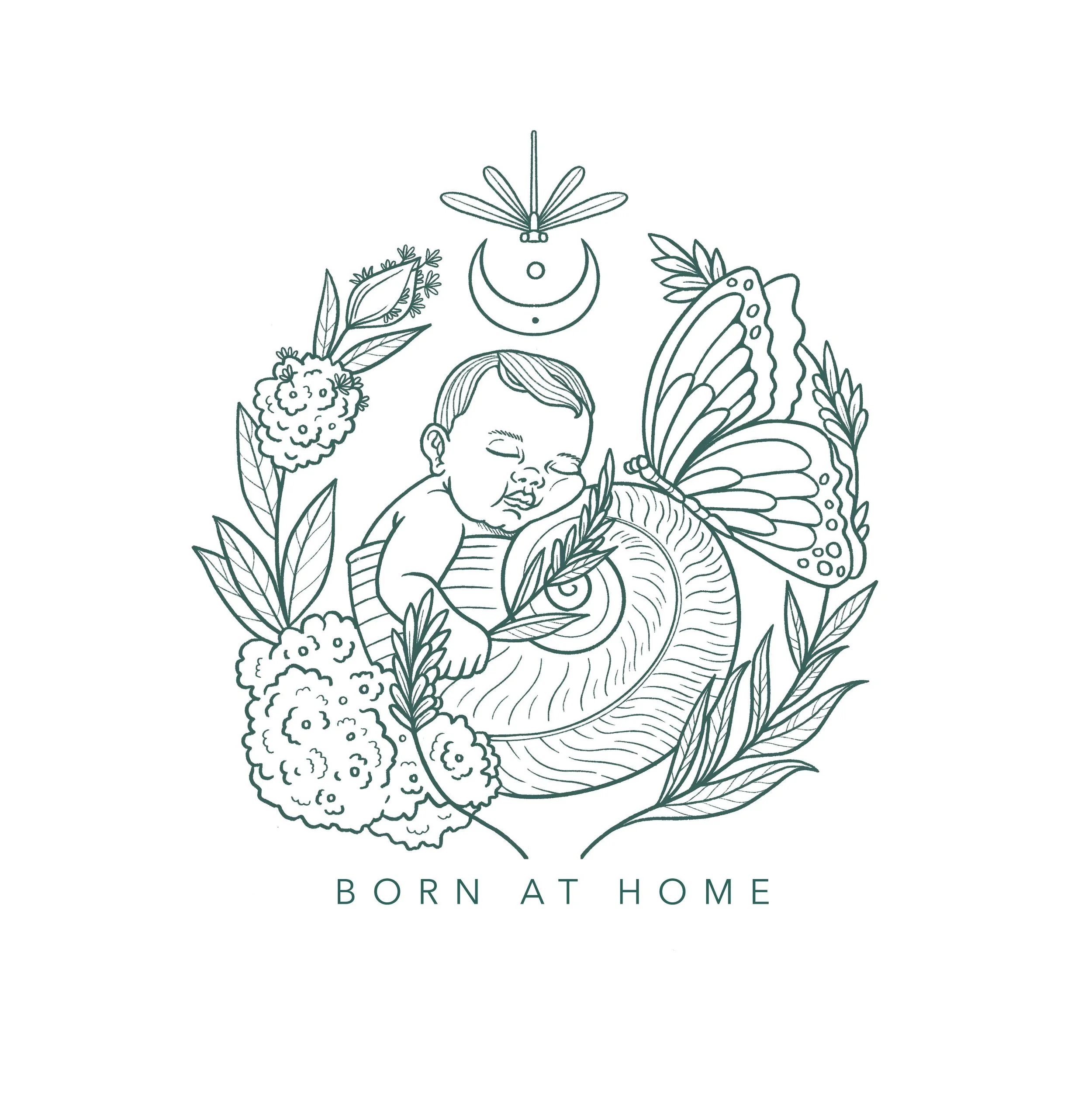 Born at Home - linework only.jpg