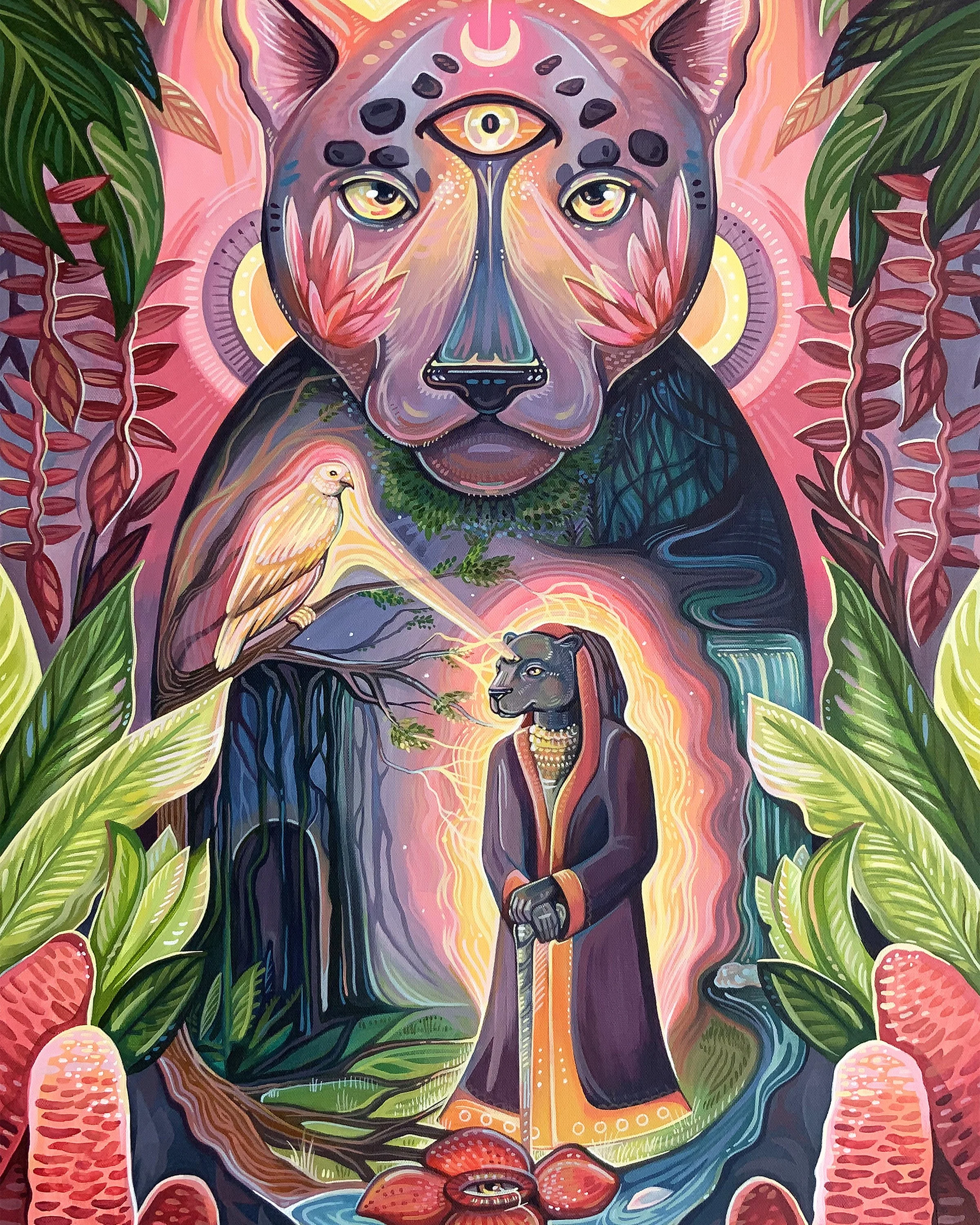 Medicine from the Black Jaguar 12x18