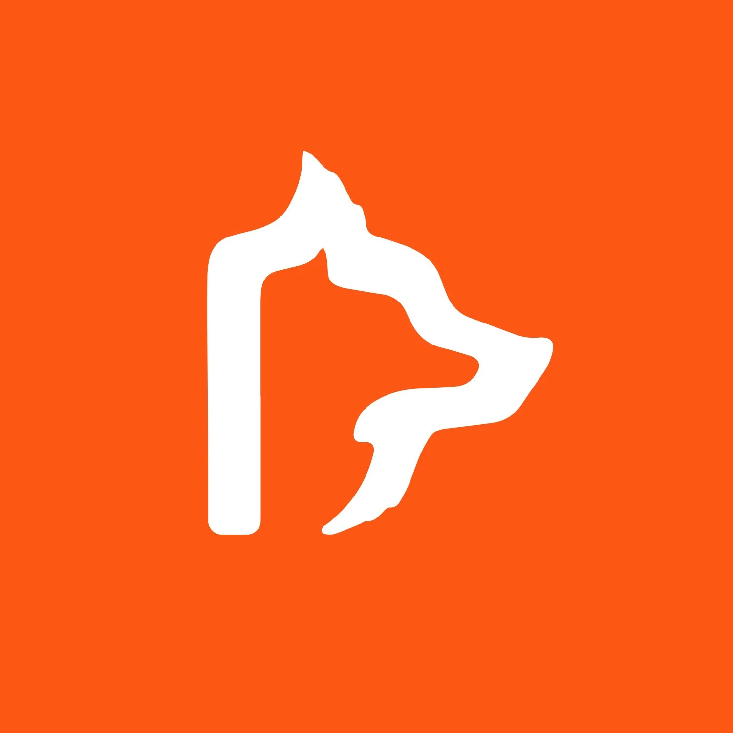 dog only logo - regular photo format (orange).jpg