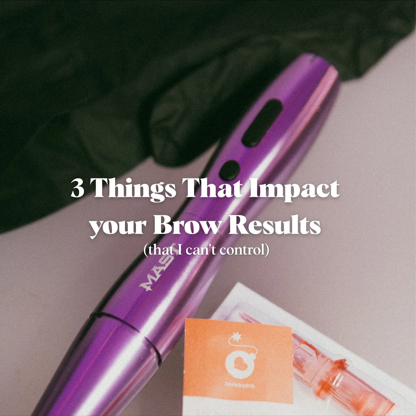 ✨ 3 Things That Impact Your Brow Results (That I Can’t Control) ✨
When it comes to healed results, every skin journey is different! Here are 3 factors that play a big role outside of my hands as your artist:
1️⃣ Skin health → Healthy, we