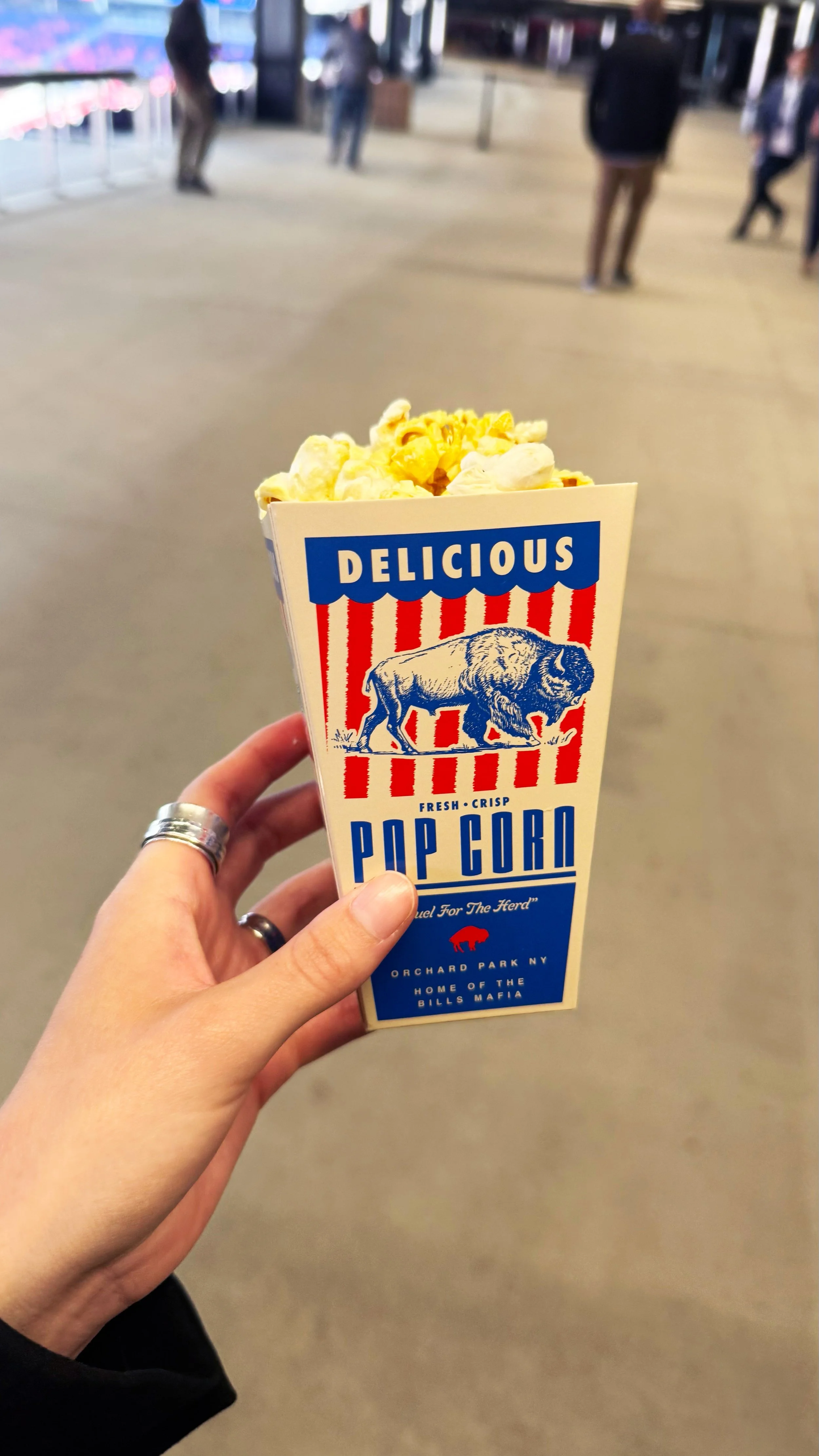 Buffalo Bills New Stadium Concessions Packaging
