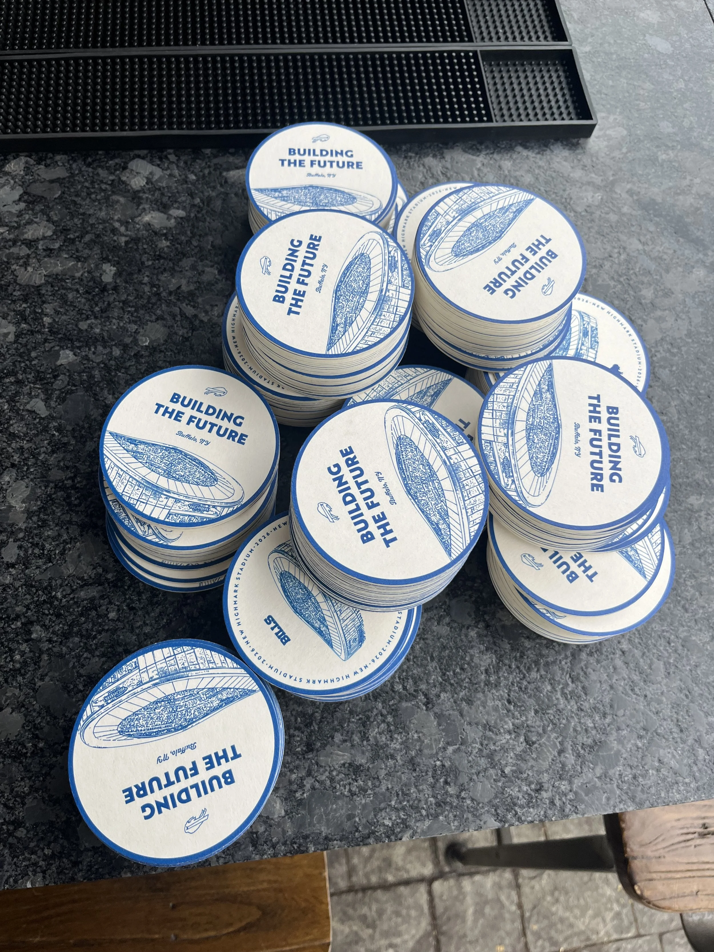 Premium Event Collateral | Watch Party Coaster