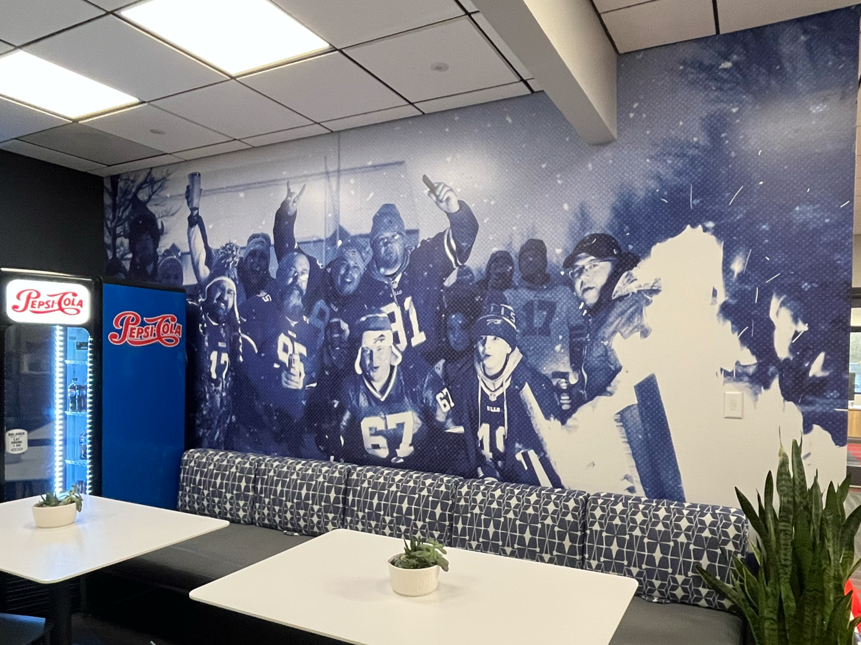 Brand-Focused Workspace Graphics