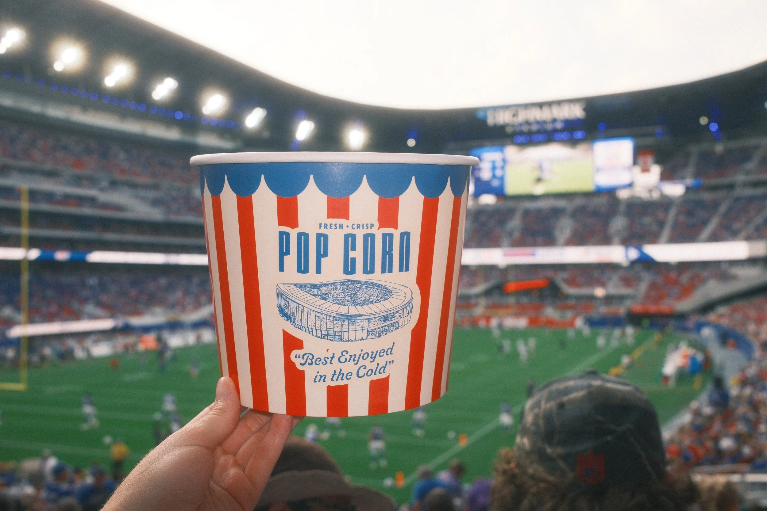Buffalo Bills New Stadium Concessions Packaging